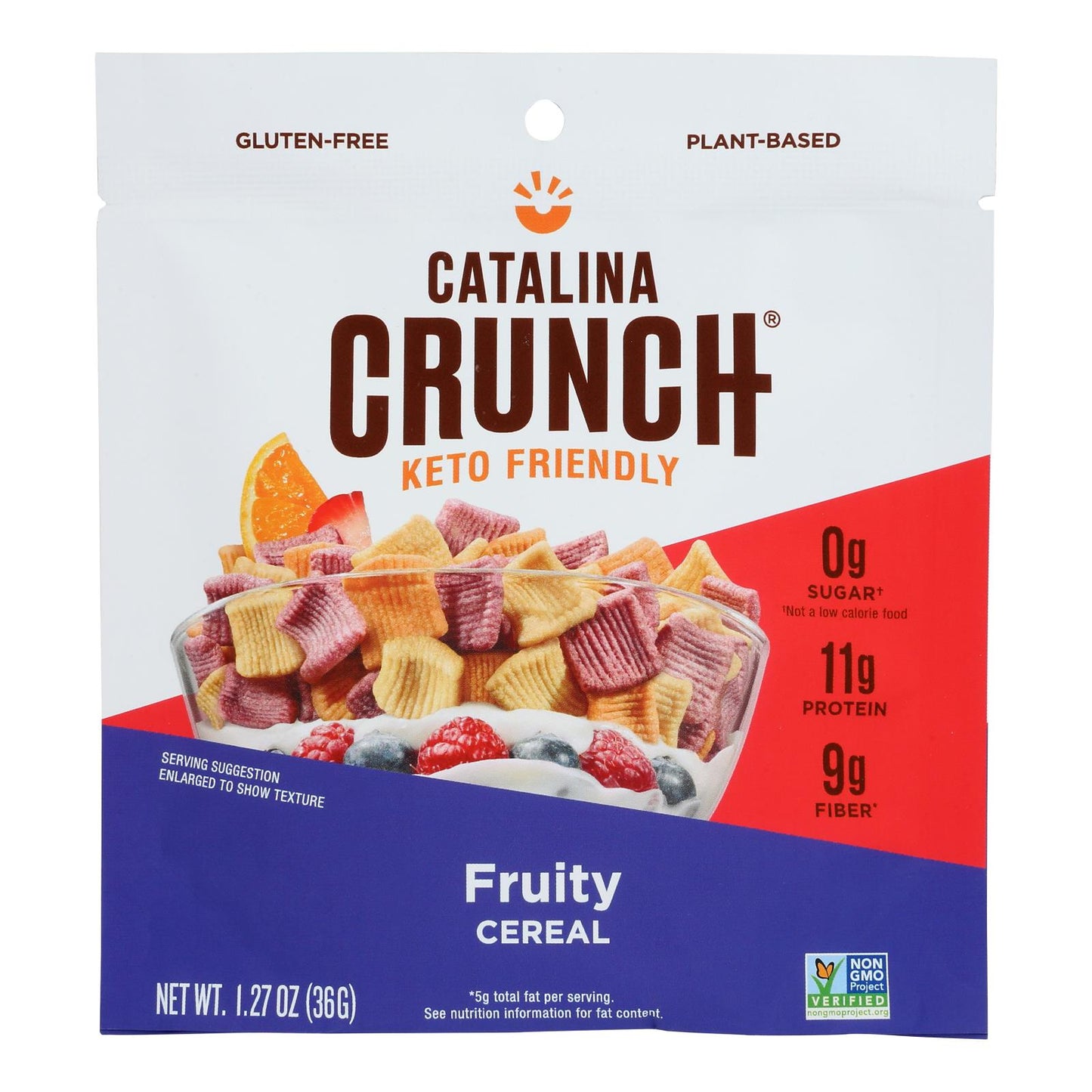 Catalina Crunch - Sngle Srve Cerl Fruity - Caja de 24 - 1.27 oz