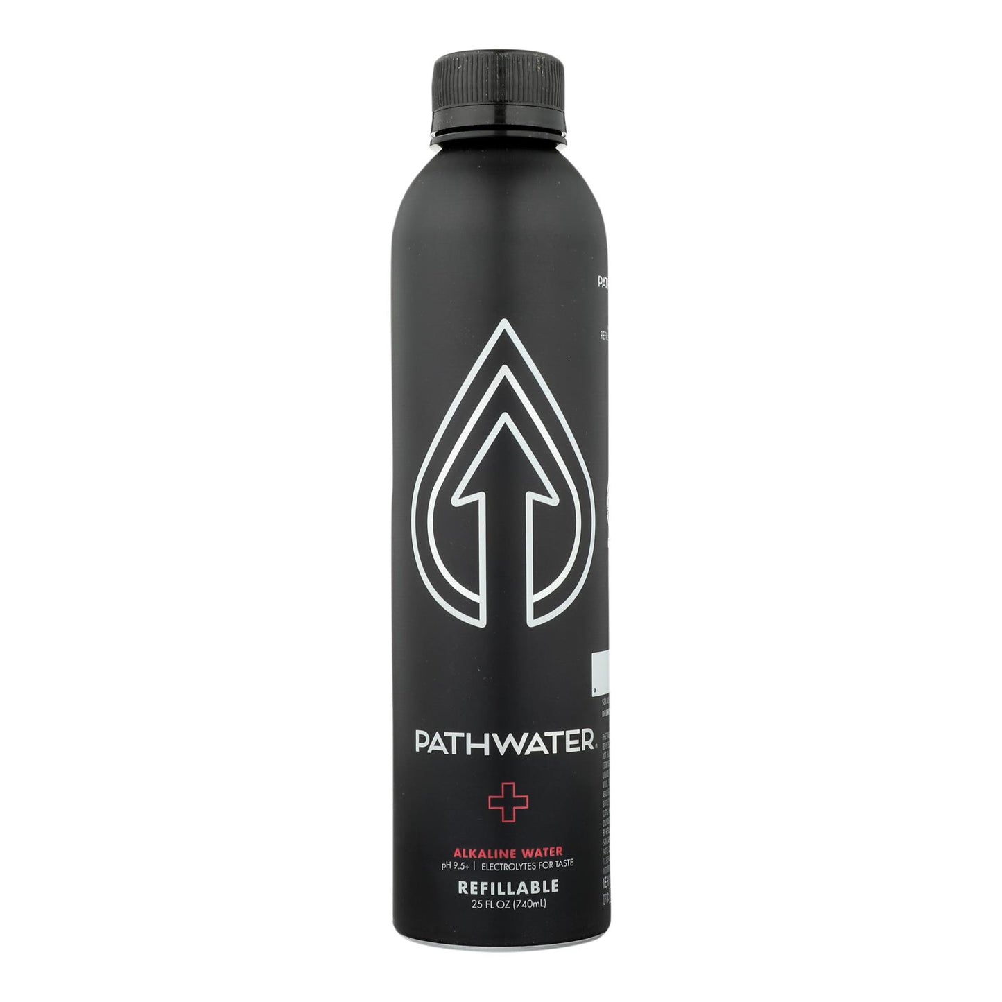 Pathwater - Agua alcalina purificada - Caja de 12-25 Fz
