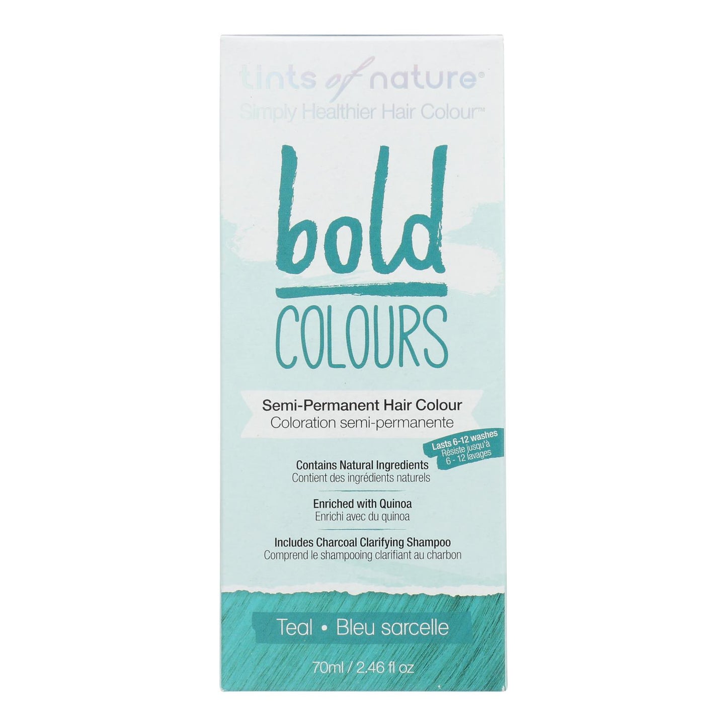 Tints Of Nature - Hair Clr Teal 半烫发剂 - 1 件 - 2.46 Fz