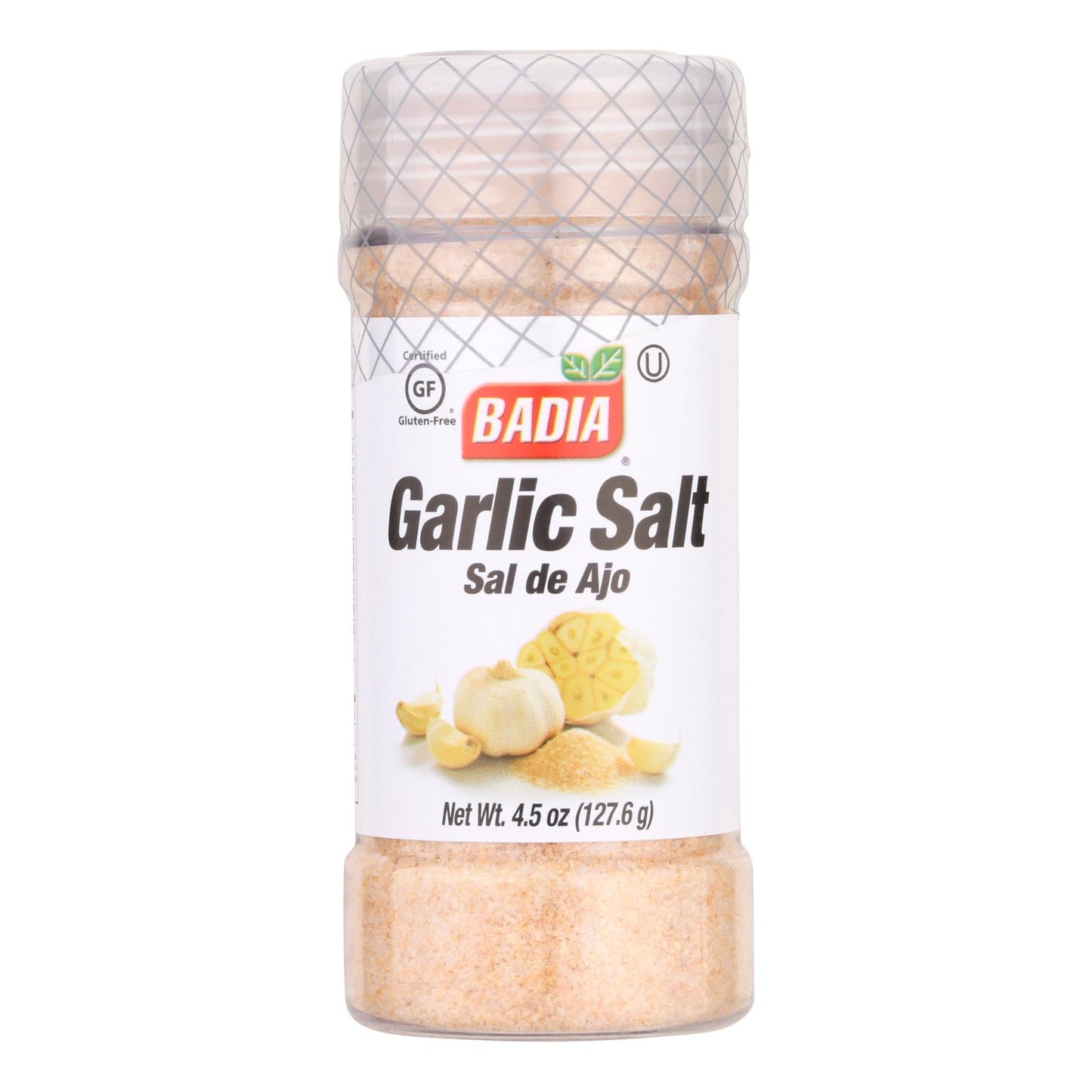 Badia Garlic Salt Seasoning Blend - Case Of 8 - 4.5 Oz
