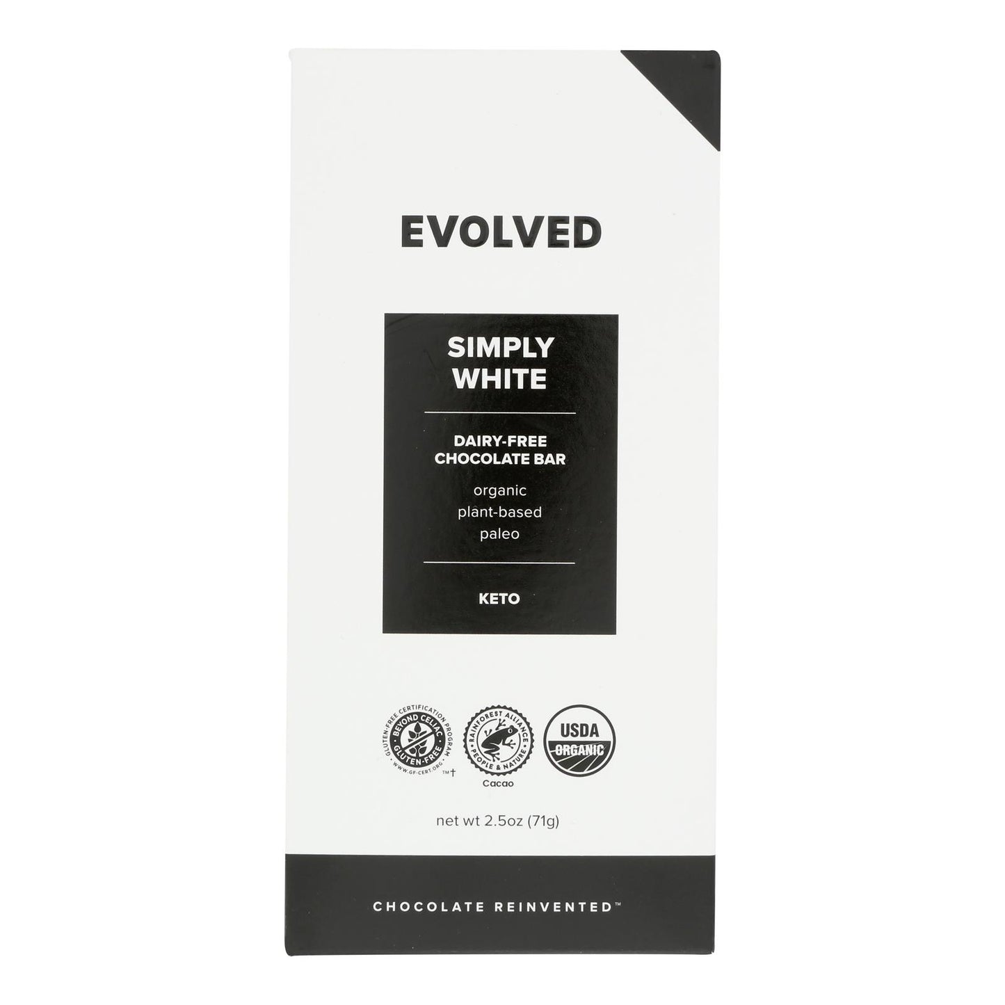 Evolved - Barrita de anacardo blanco cetogénica - Caja de 8 - 2,5 oz