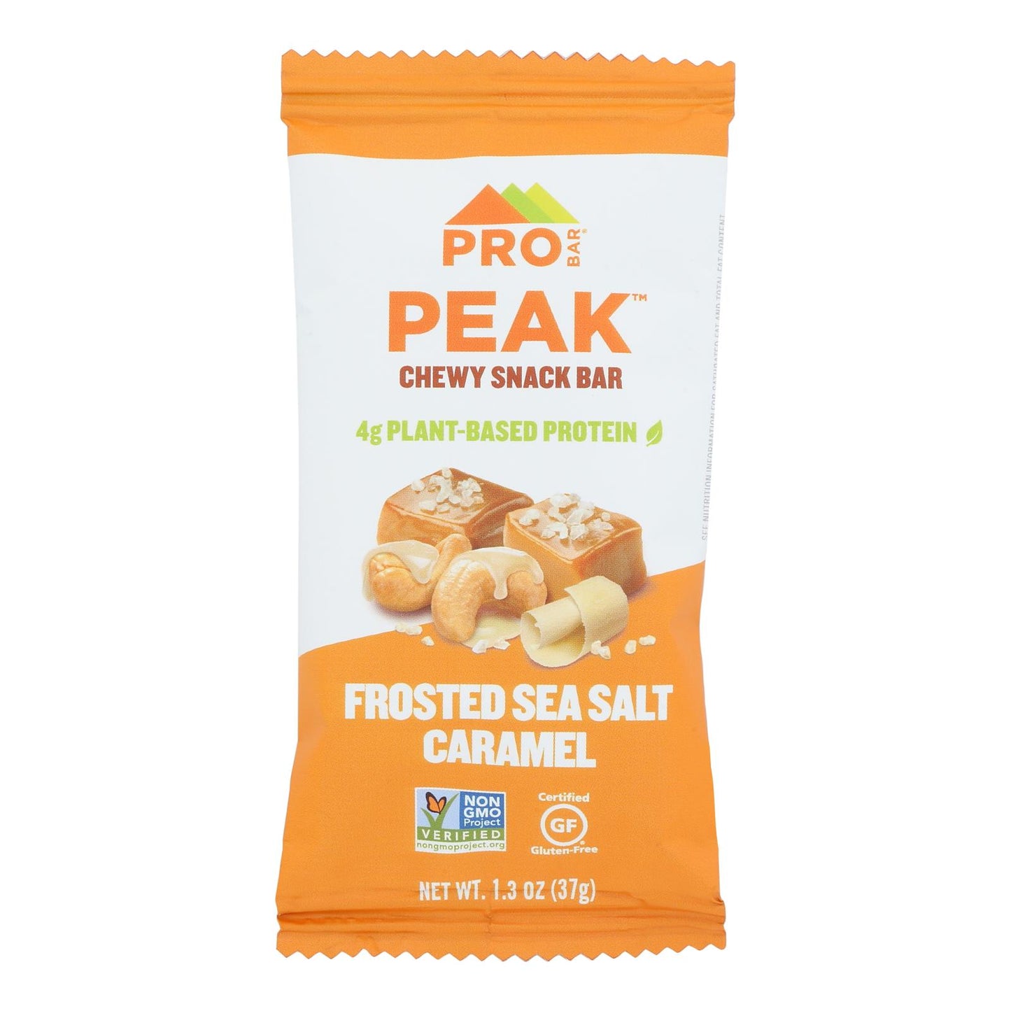 Probar - Caramelo de sal marina Peak Chew First - Caja de 12 - 1.3 onzas
