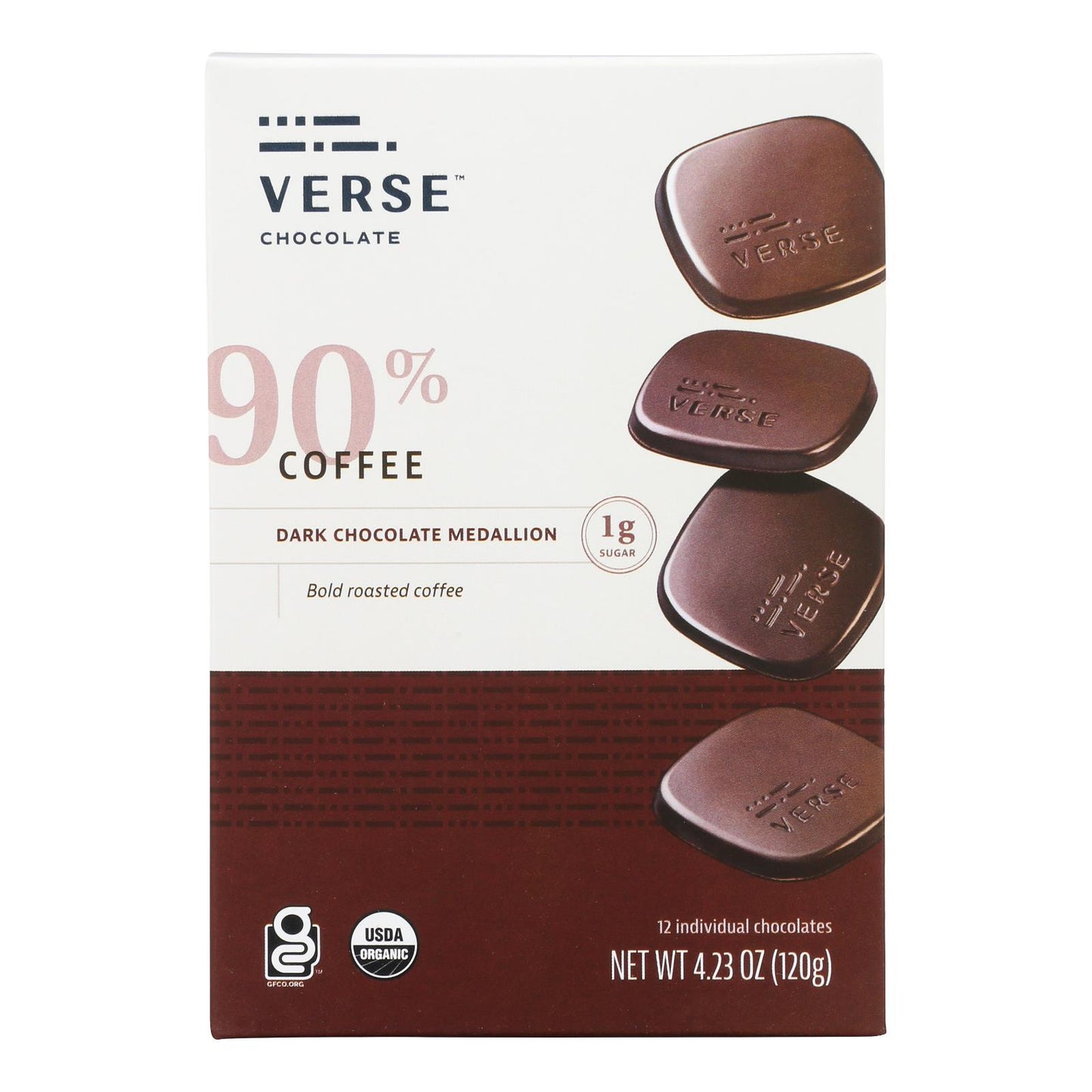 Verse Chocolate - 巧克力黑咖啡 - 6 盒装 - 4.23 盎司