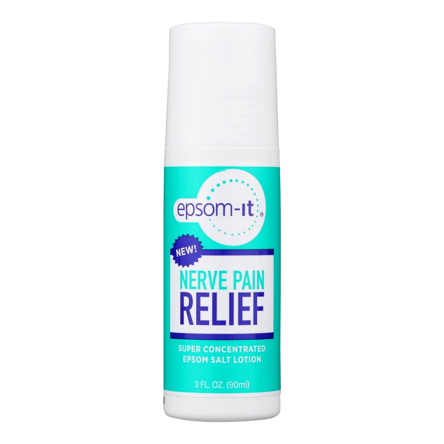 Sales de Epsom - Bolígrafo para aliviar el dolor de los nervios - 1 unidad - 3 onzas