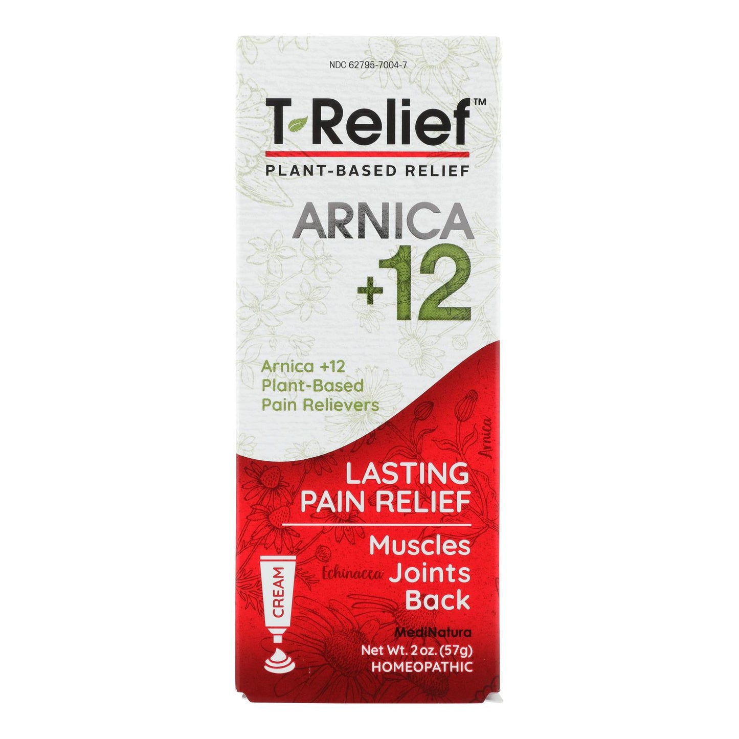 T-relief-medinatura - 原装止痛膏 - 1 片 - 2 盎司