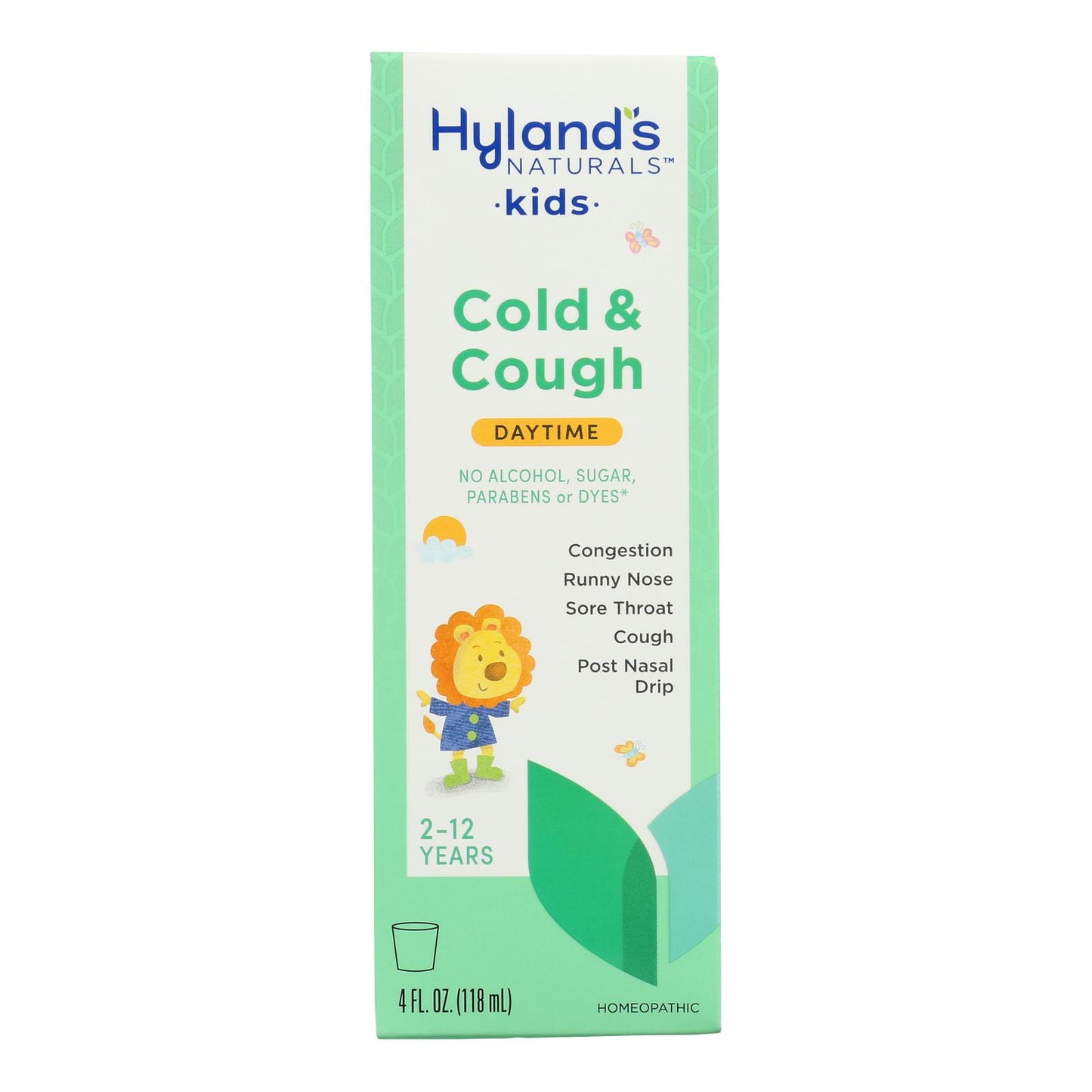 Hyland's - 4kids Cold 'n Cough - Caja de 3 a 4 onzas líquidas