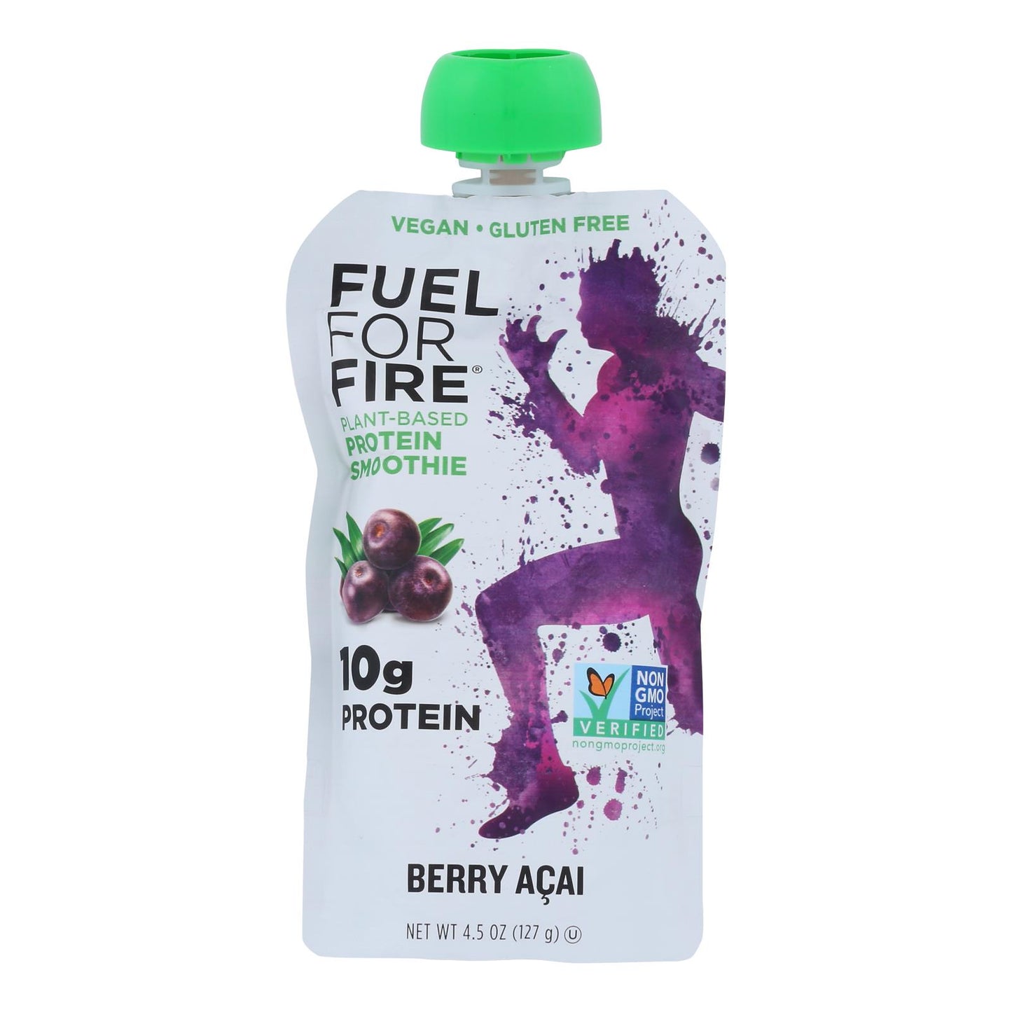 Combustible para fuego - Protn Smthie Fruit Berry Acai - Caja de 12 - 4.5 oz