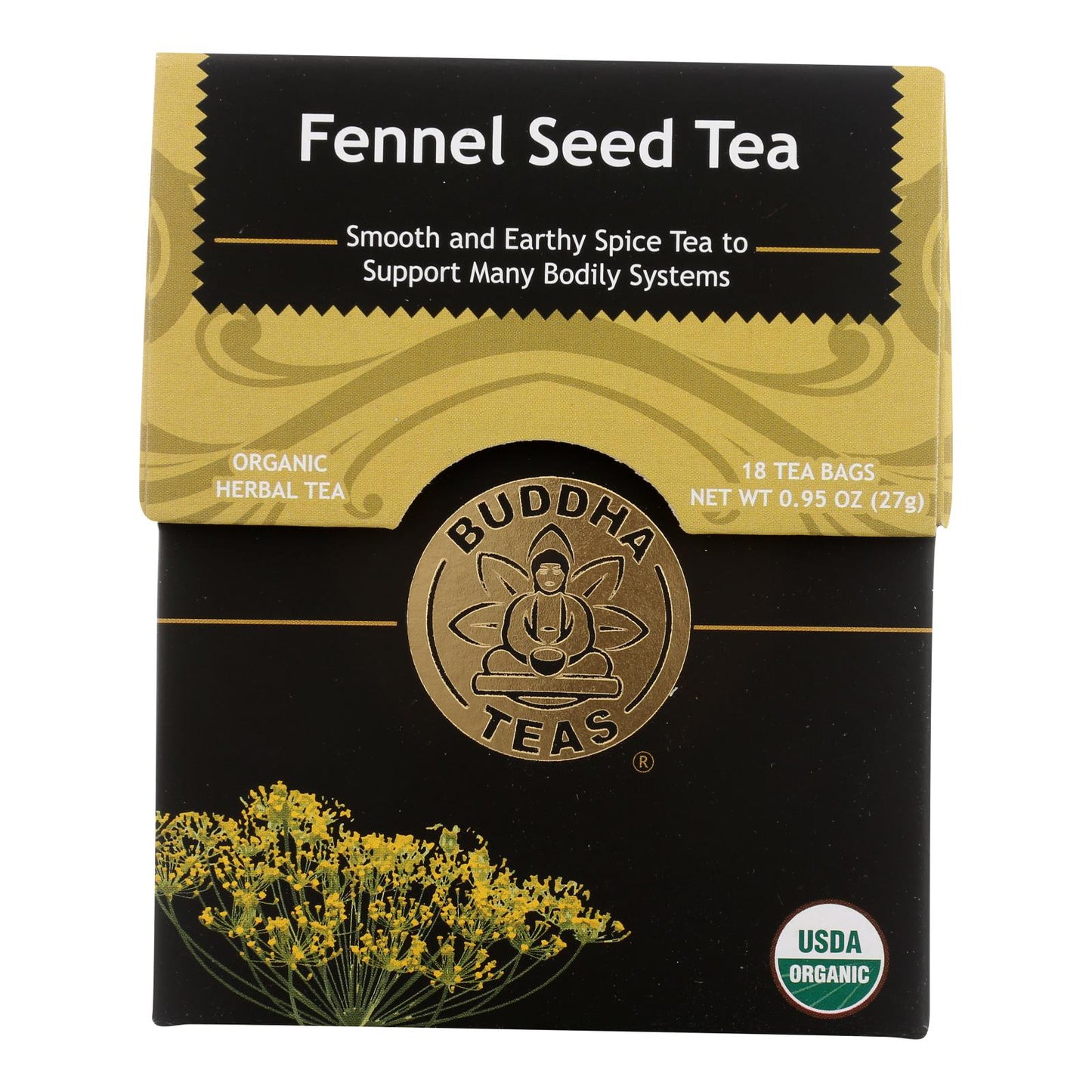 佛茶 - 有机茶 - 茴香籽 - 6 盒装 - 18 支