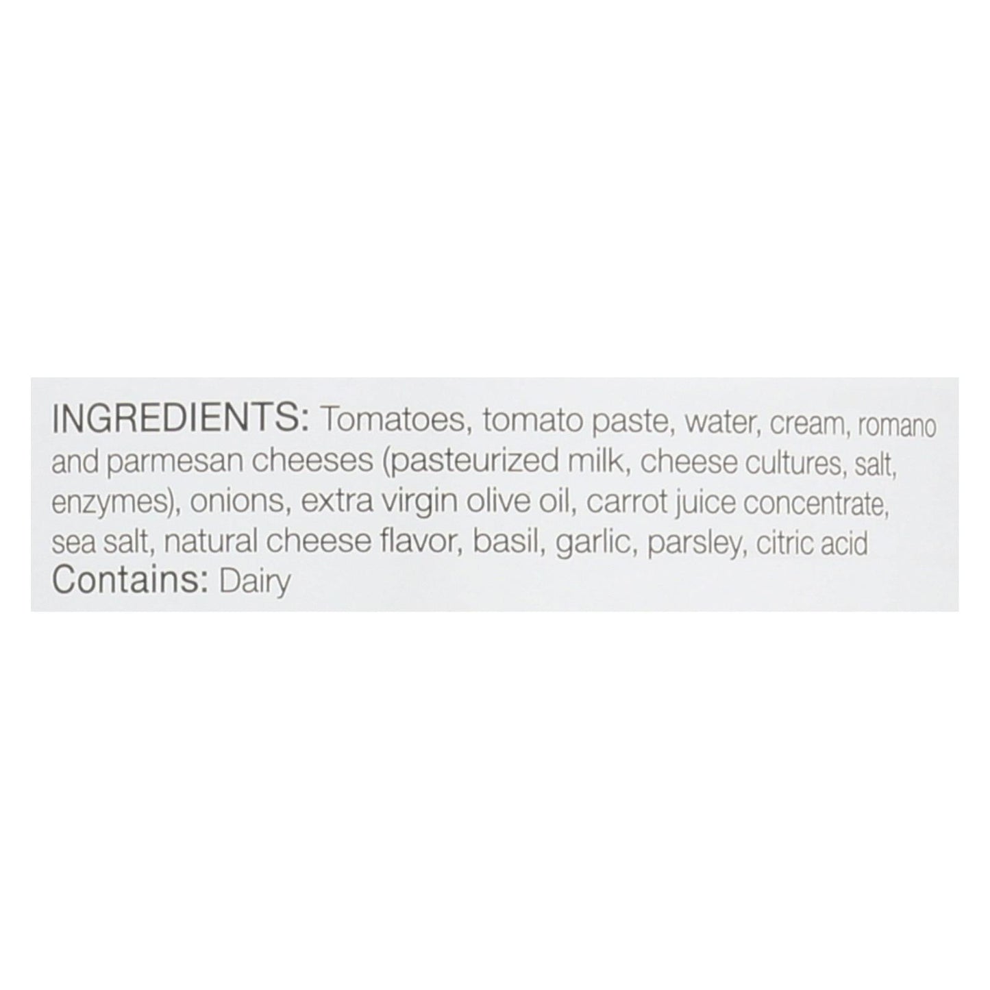 Salsa para pasta gourmet de Dave: salsa cremosa de parmesano y romano, caja de 6, 25 oz