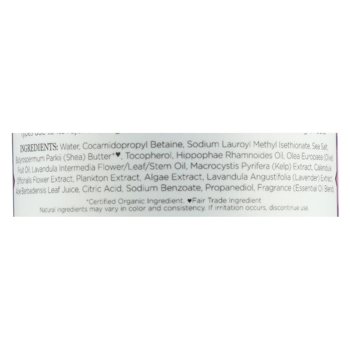 Jabón líquido para manos Nubian Heritage Lav/wldflwr - 1 unidad - 12 oz