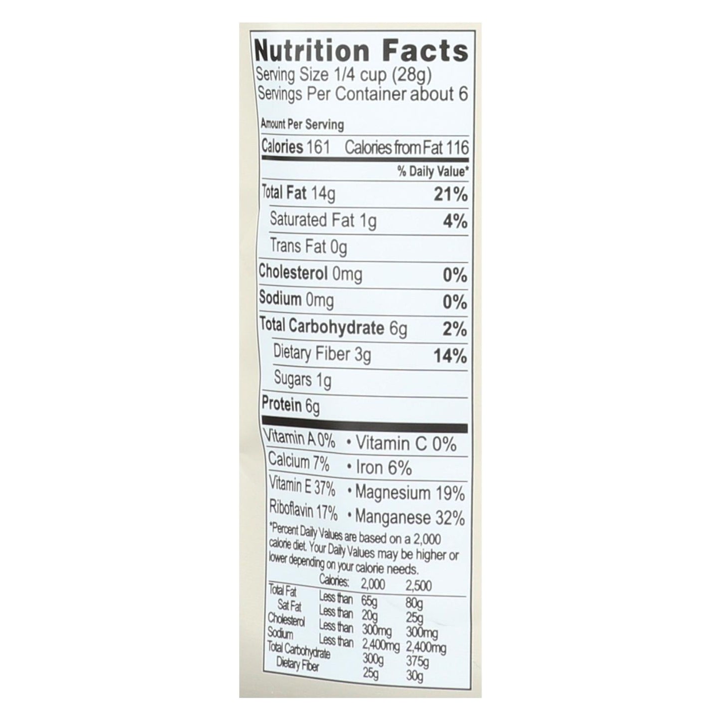 Living Intentions Activated Sprouted Nuts Unsalted Almonds - Case Of 6 - 6 Oz