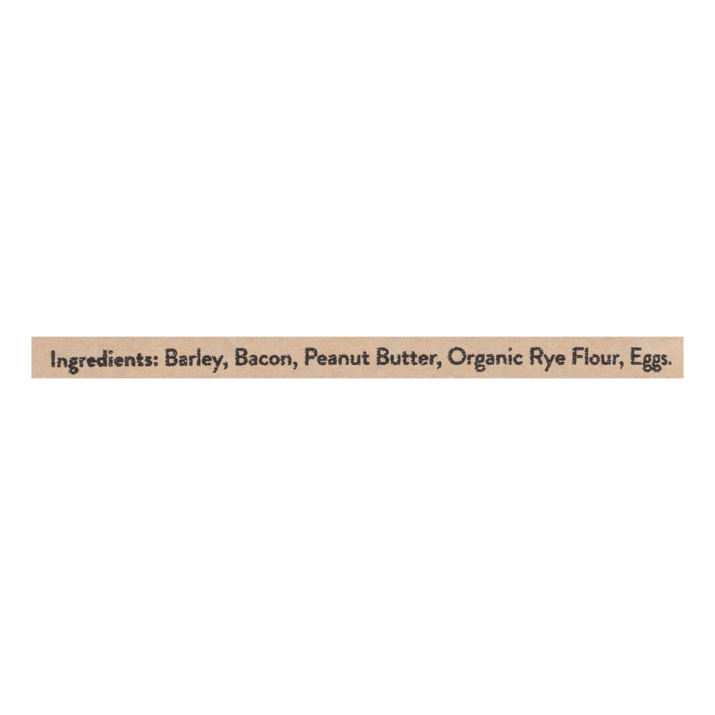 Portland Pet Food Company - Golosinas para perros Bacon Brw Bsct - Caja de 6-5 oz