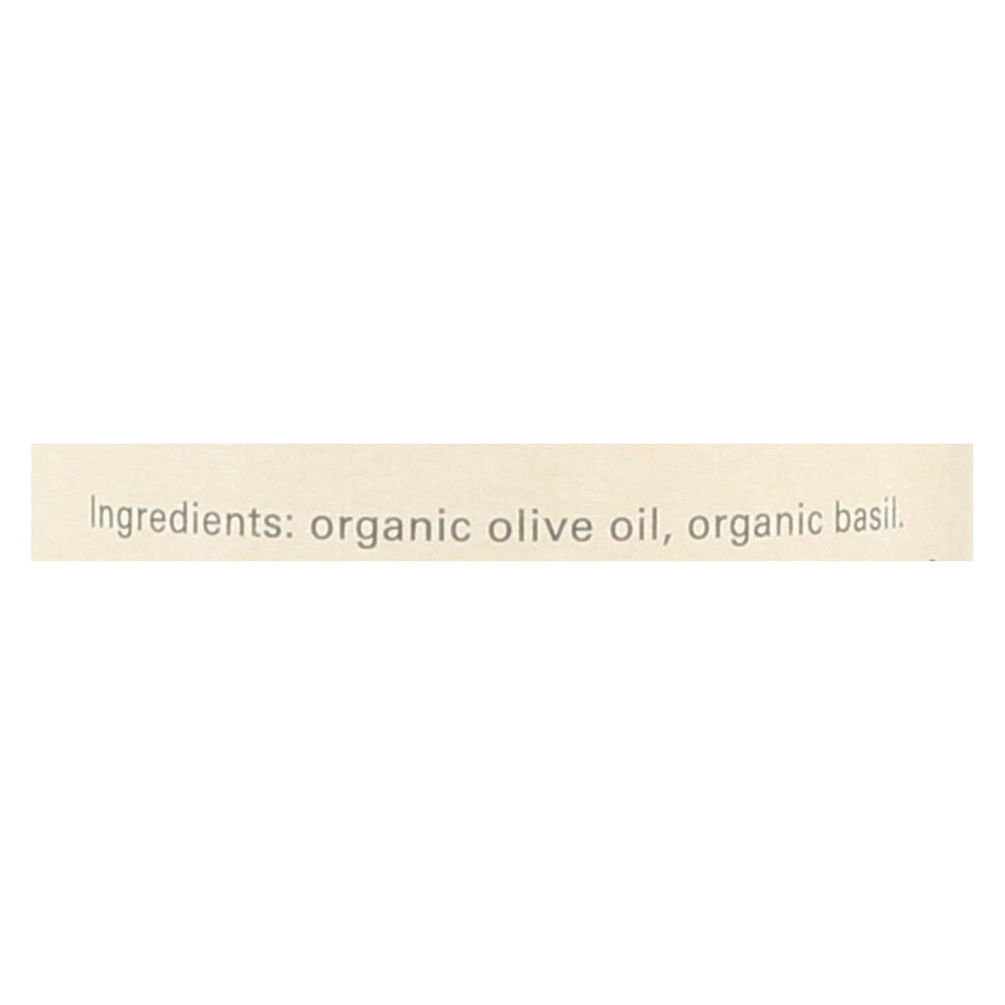Aceite de oliva con albahaca de Palestina de Canaán - Caja de 6 - 8,4 Fz