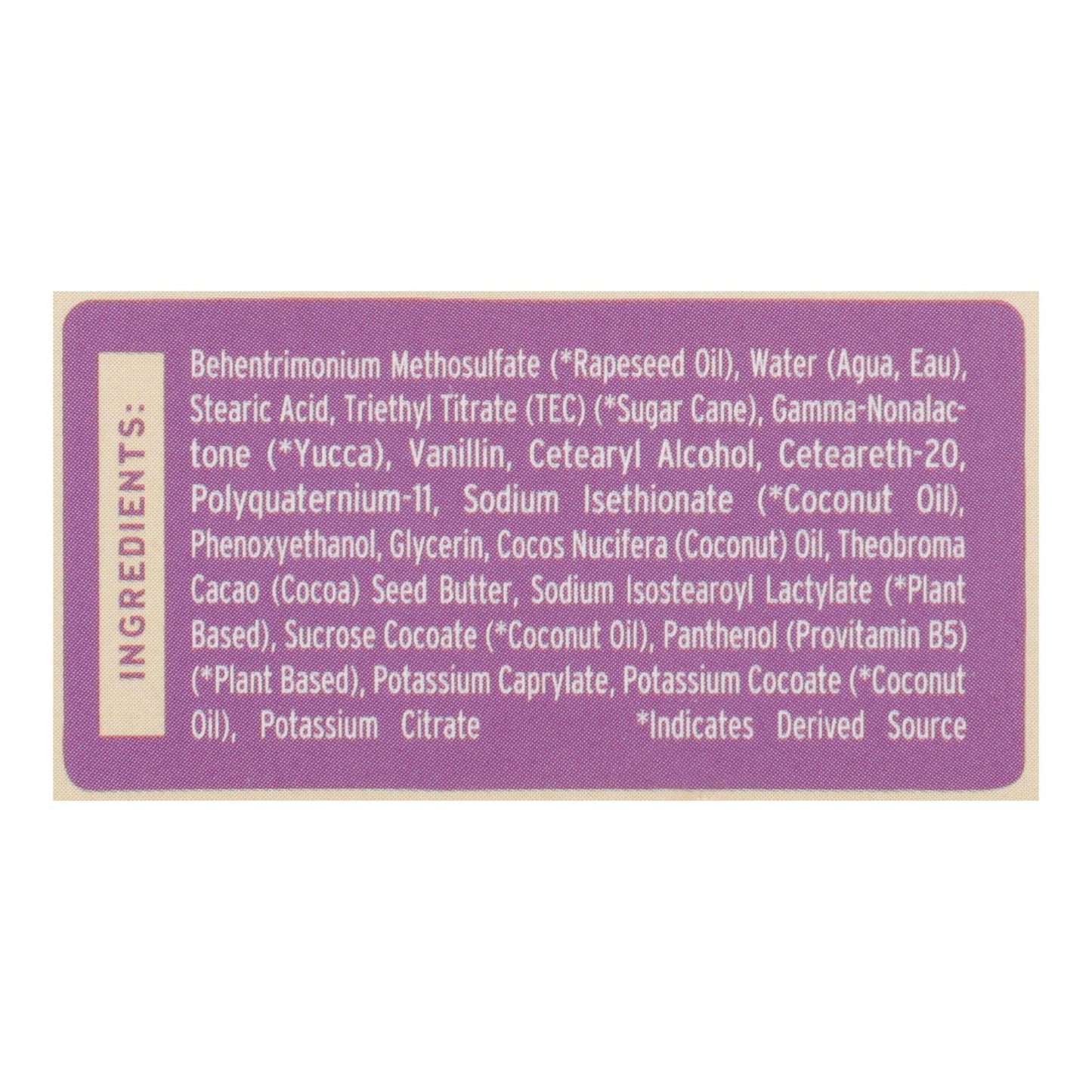 Brixy - Acondicionador en barra con sabor a coco y vainilla - 1 unidad - 4 oz