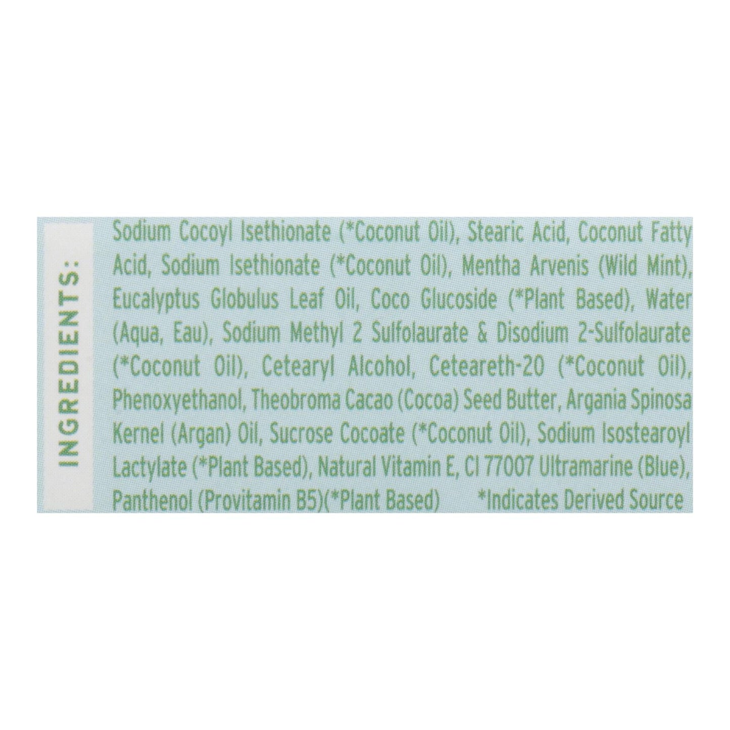 Brixy - Barra de champú con menta y eucalipto - 1 unidad - 4 oz