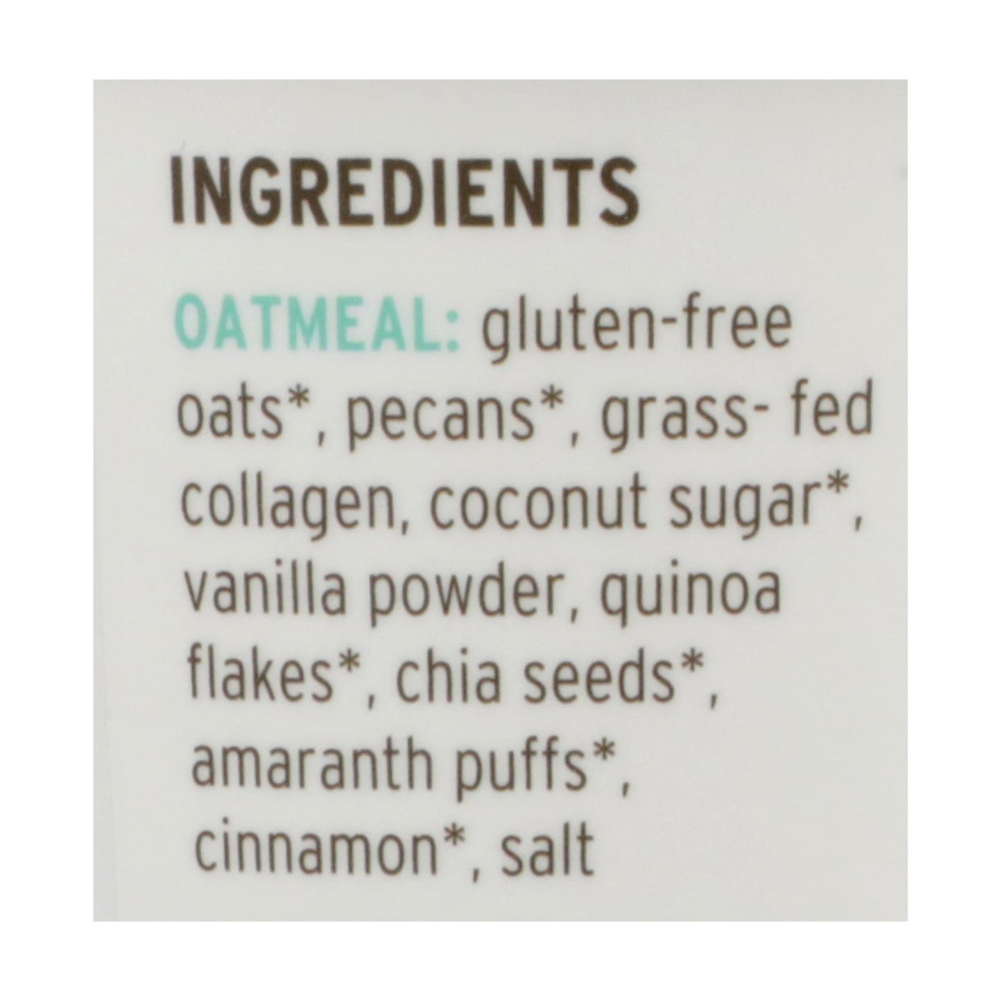 Purely Elizabeth - Avena proteica con sabor a vainilla y nueces - Caja de 12 - 2 oz