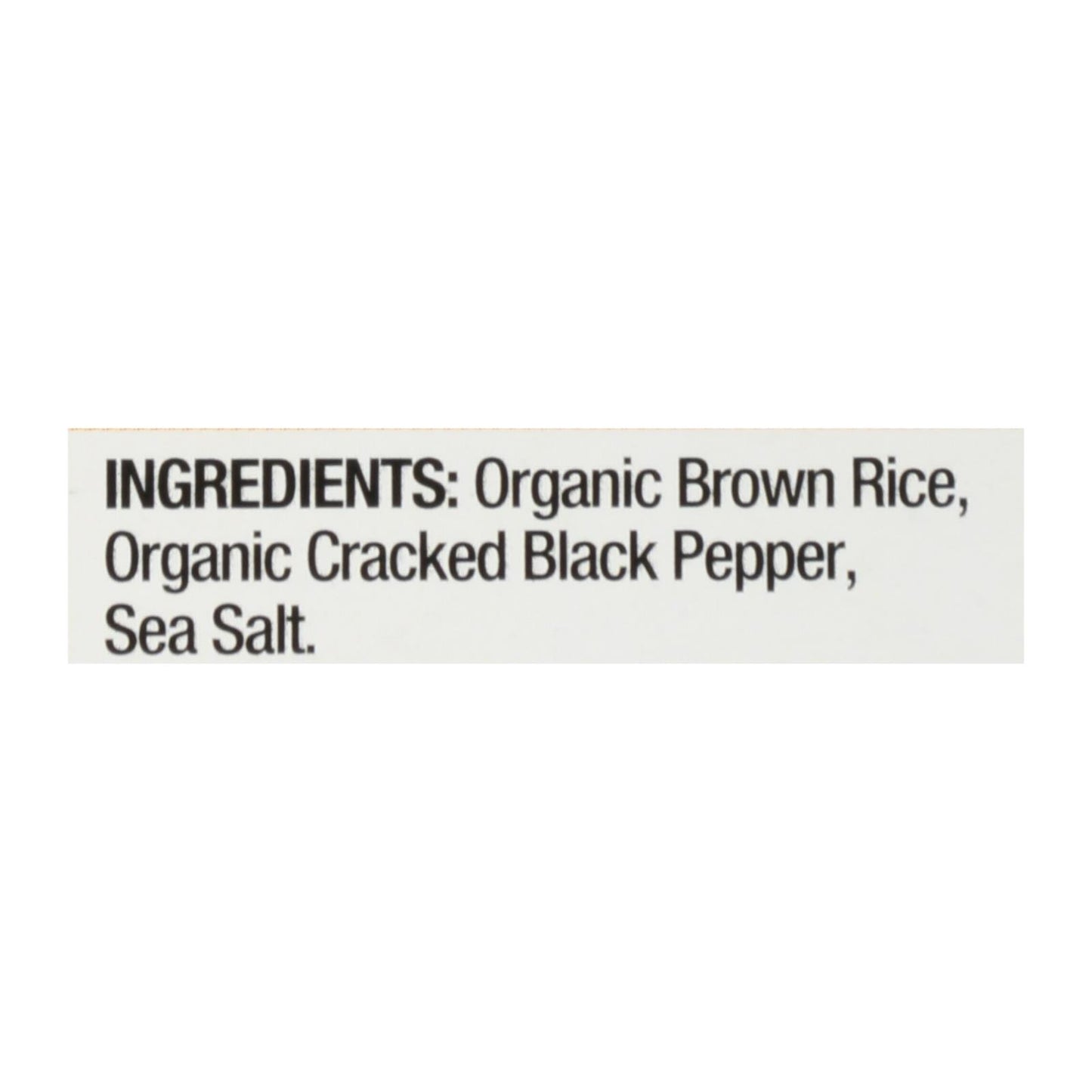 Lundberg Family Farms - Arroz Ck Black Pepp Thin - Caja de 6-6 oz