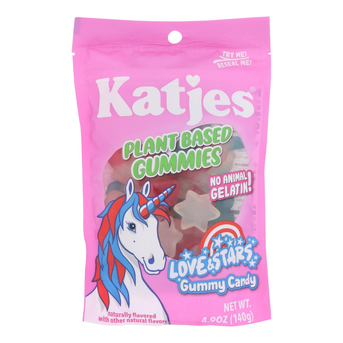 Katjes - Caramelos Lv&strs Gmmy Plntbsd - Caja de 9 - 4.9 oz