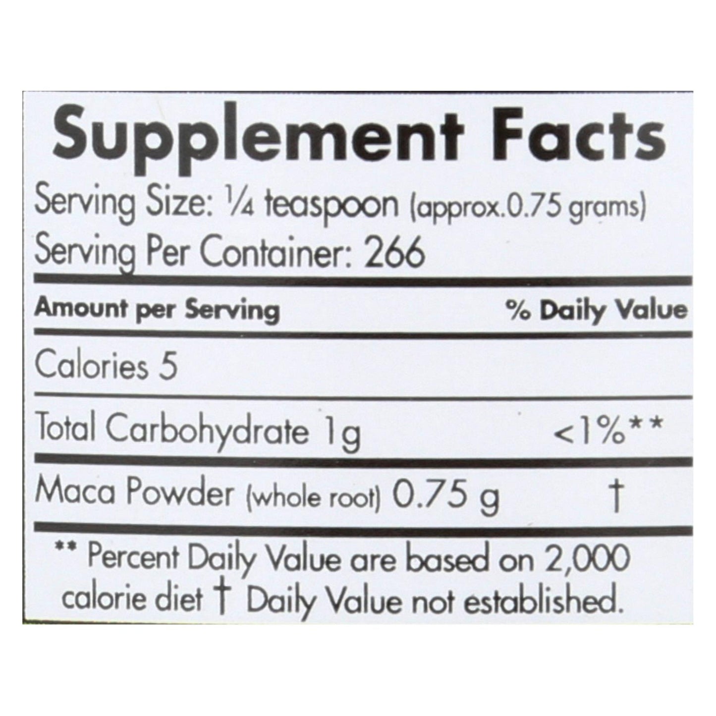 Tarro de polvo mágico de maca - 7,1 oz