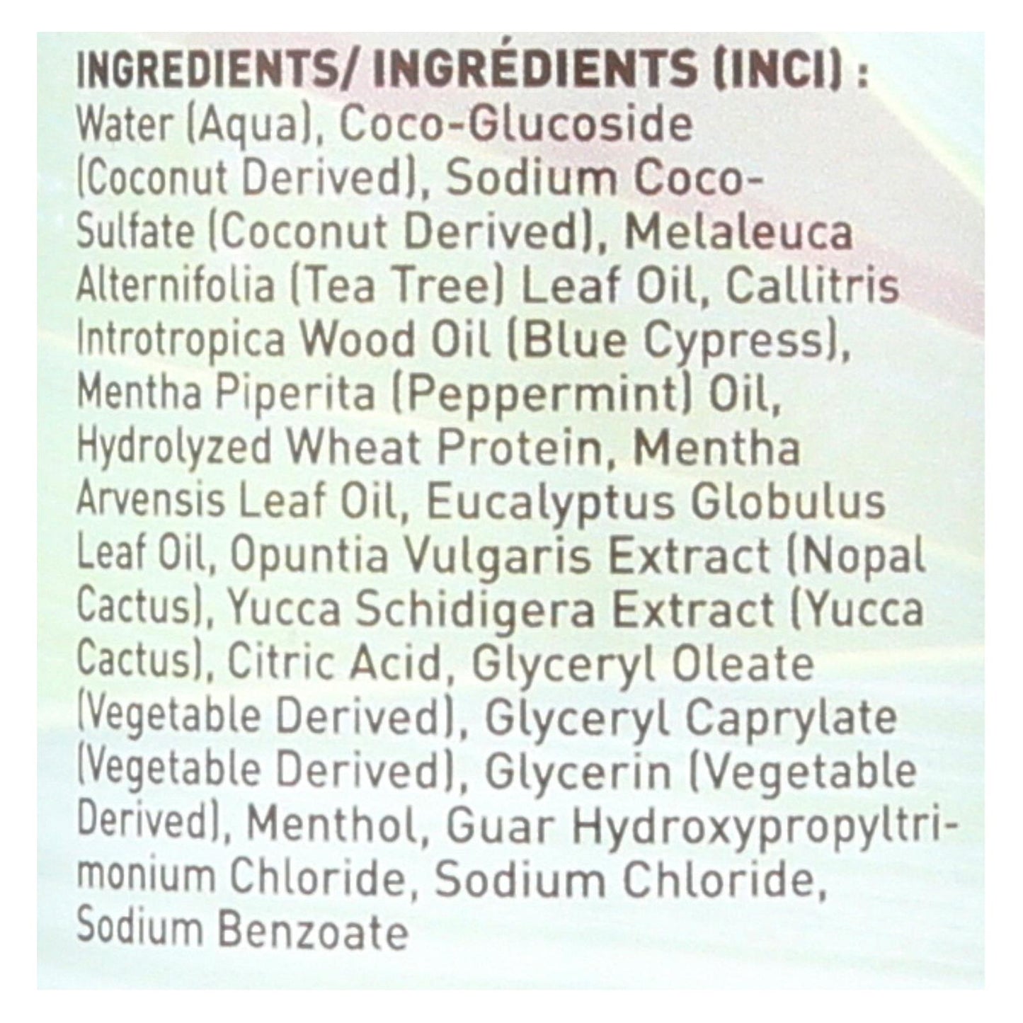 沙漠精华 - 补充洗发水茶树 - 12.9 液体盎司