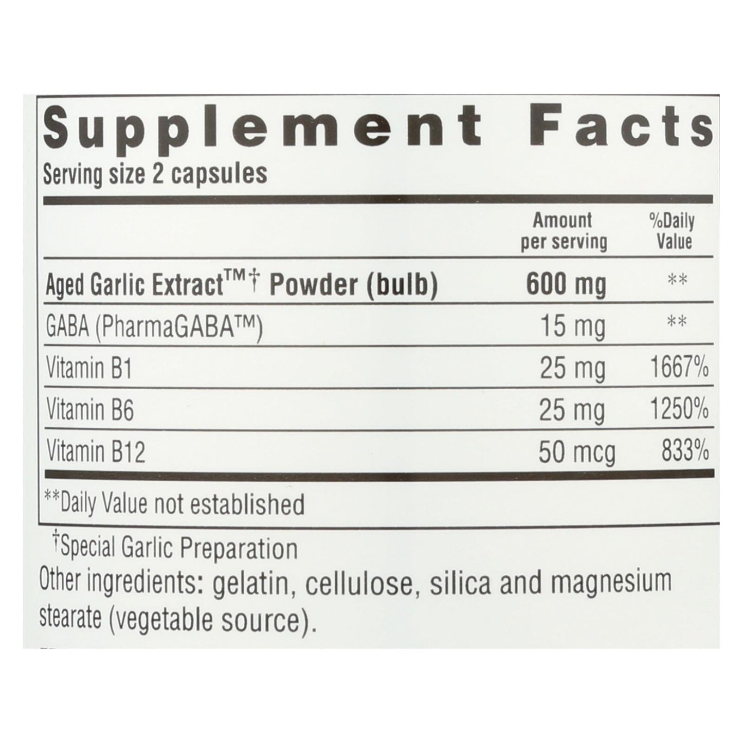 Kyolic - 陈蒜提取物缓解压力和疲劳配方 101 - 200 粒胶囊