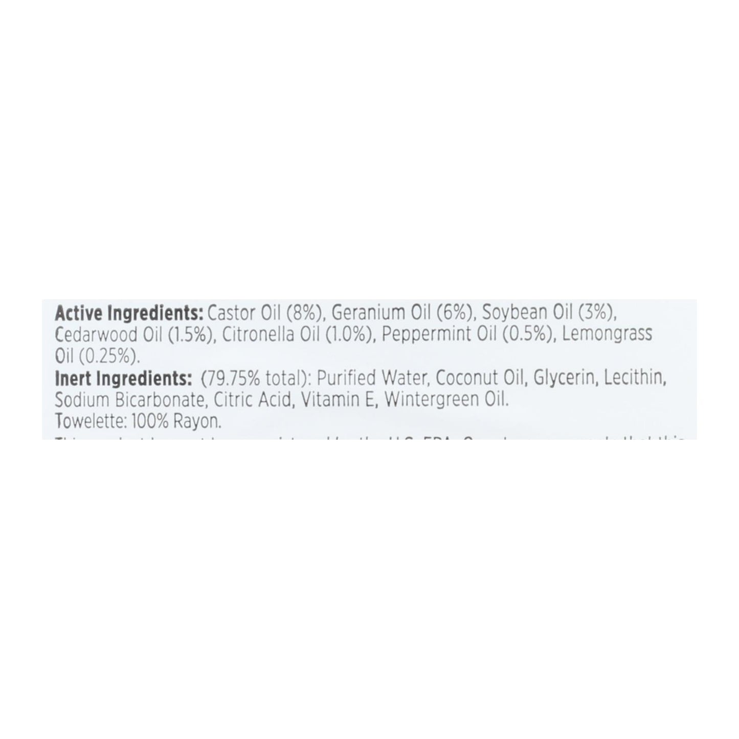 Dispensador de toallitas repelentes Quantum Buzz Away Extreme, 25 toallitas