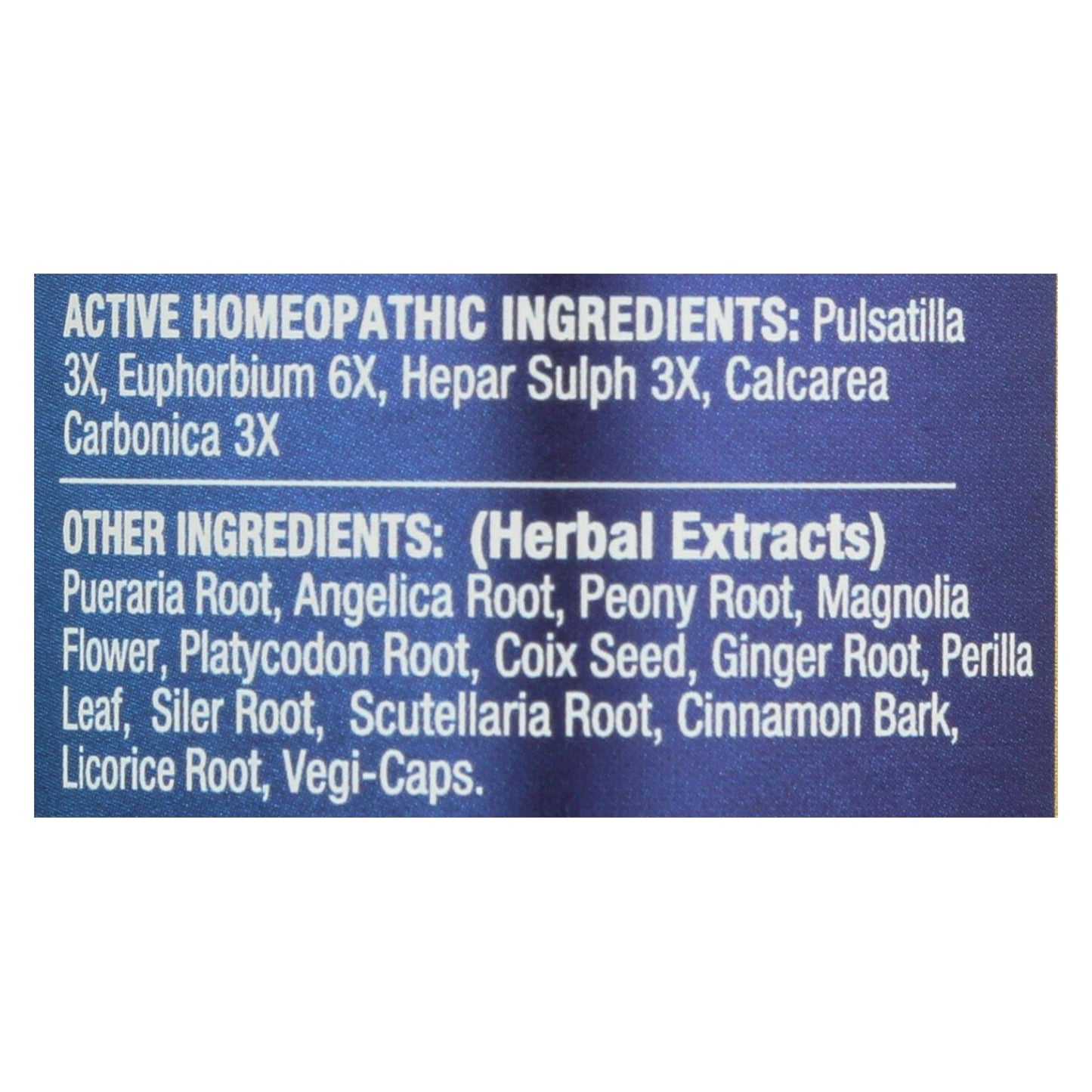 Clear Products Limpia los senos nasales y los oídos - 60 cápsulas