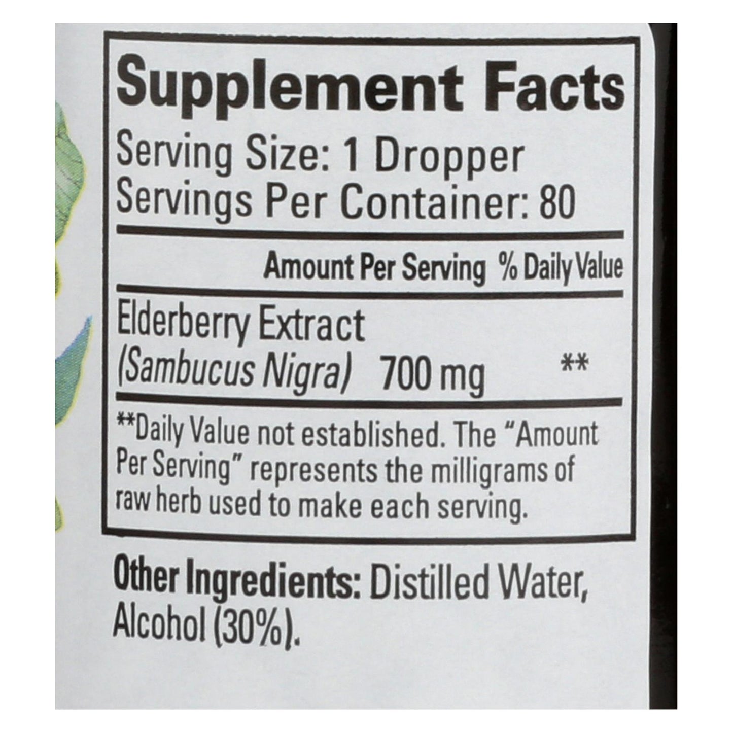 Quantum 接骨木免疫防御提取物 - 2 盎司