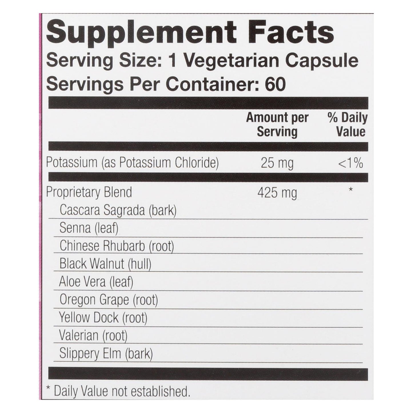 Natural Balance Colon Clenz - 60 Cápsulas Vegetales