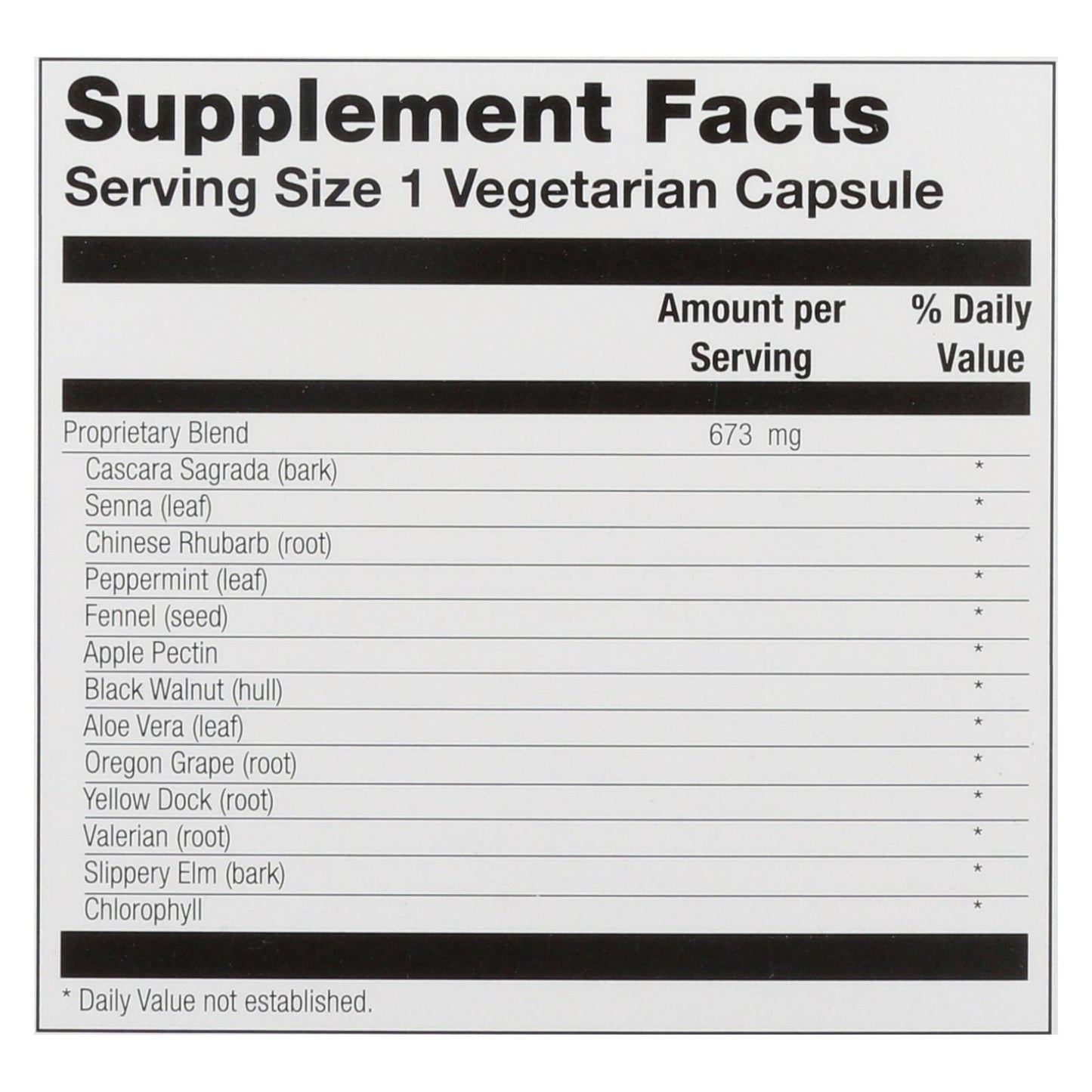 Natural Balance Ultra Colon Clenz - 60 cápsulas vegetarianas