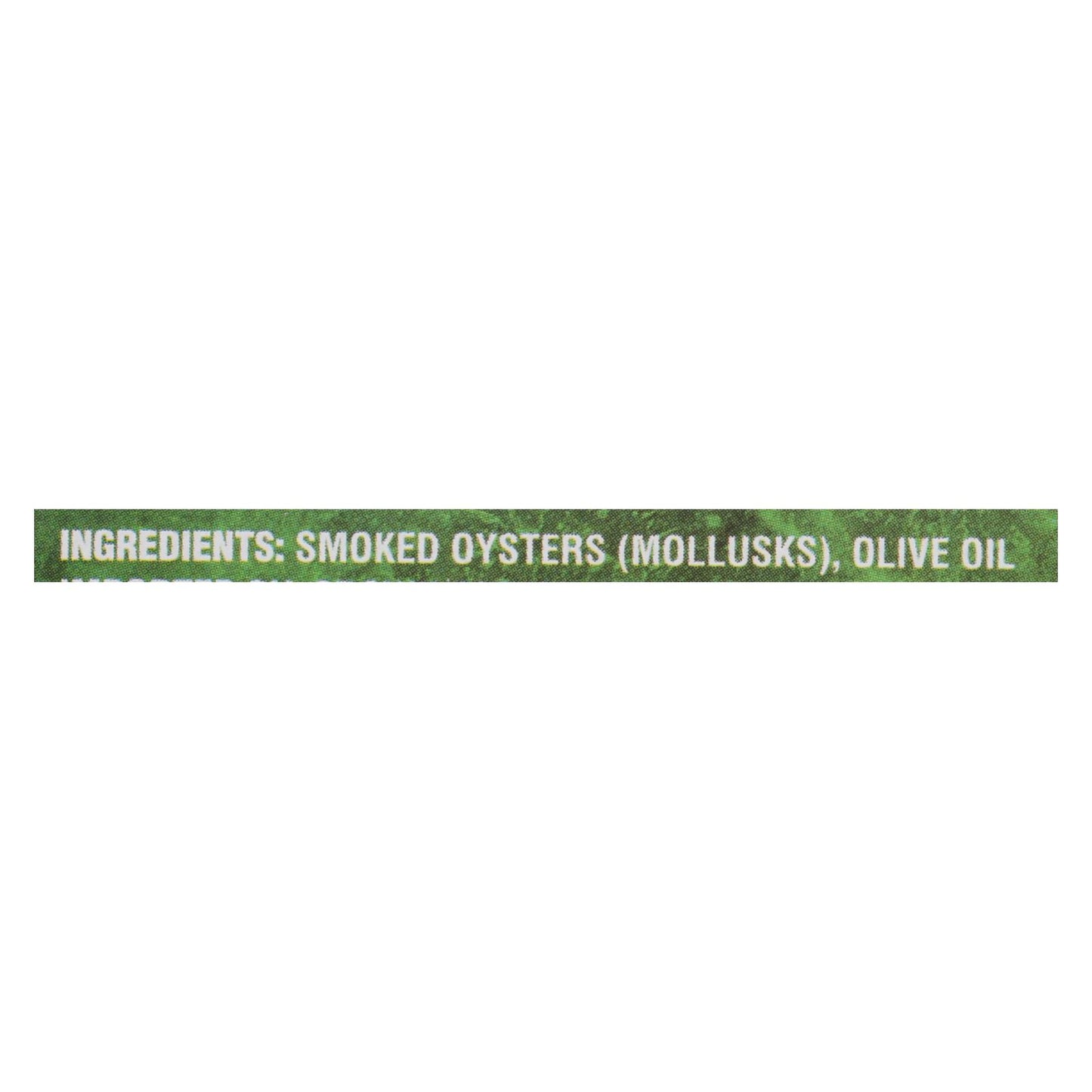 Ostras Crown Prince - Ahumadas naturalmente en aceite de oliva puro - 3 oz - Caja de 18