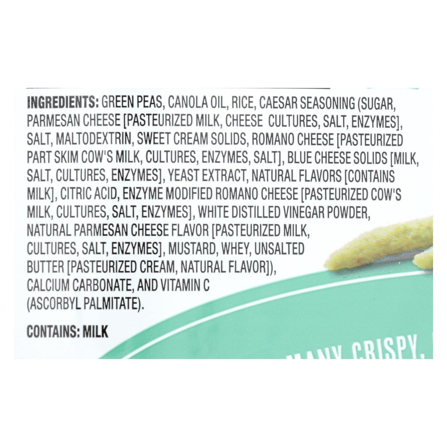 Crisp de Snapea de Calbee - Crisp de Snapea - César - Caja de 12 - 3,3 oz