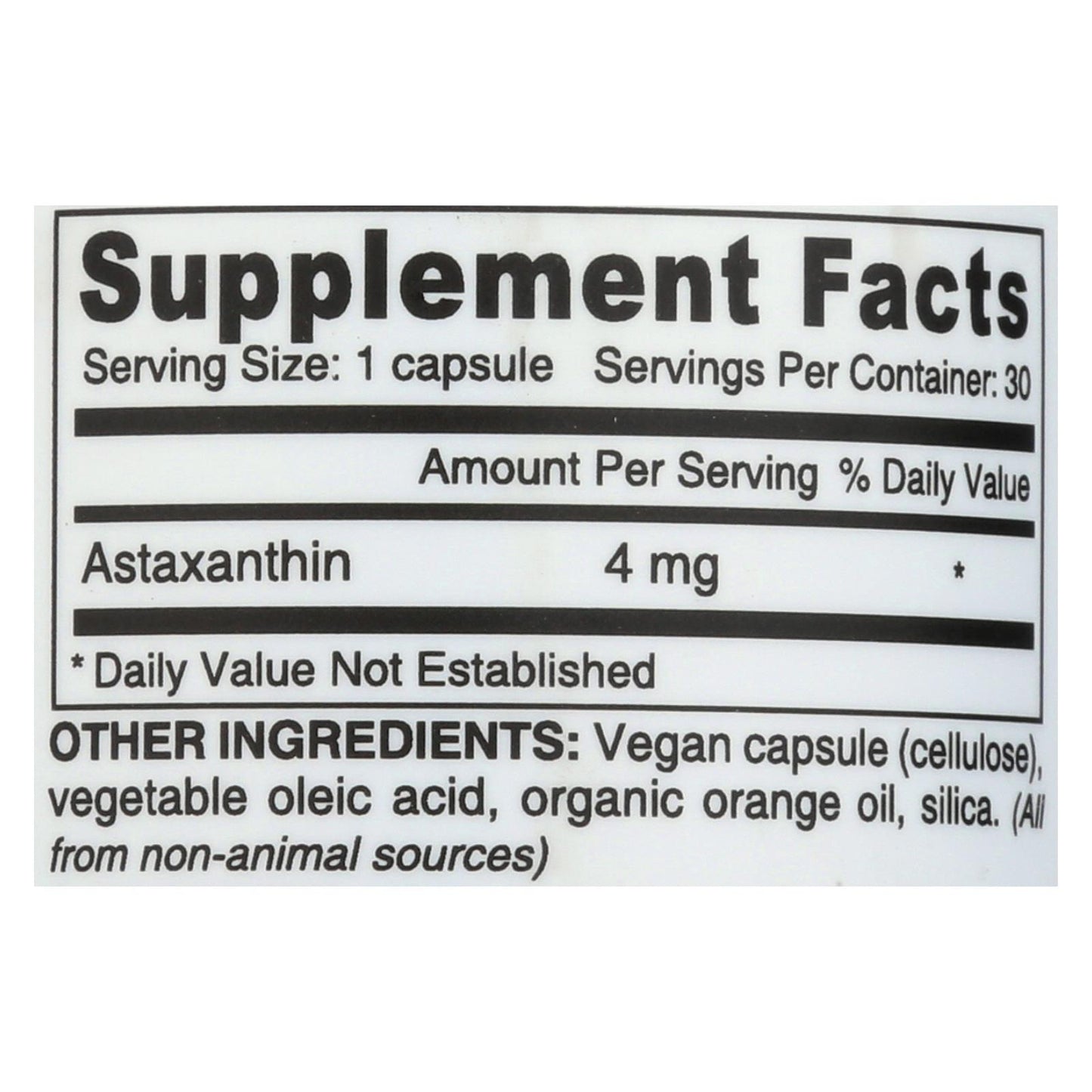 Deva Vegan Vitamins - Astaxantina, superantioxidante, 4 mg, 30 cápsulas
