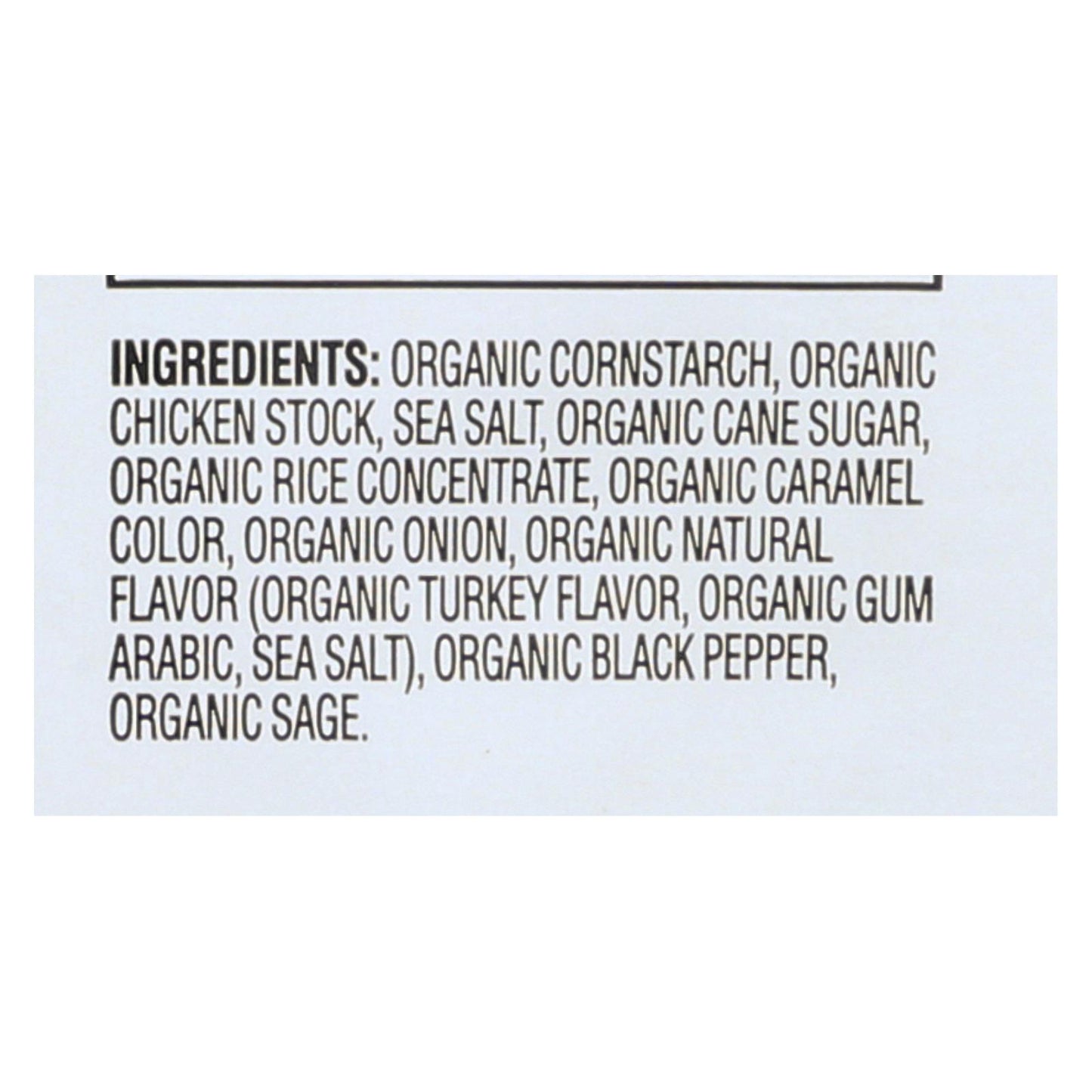 Mezcla de condimentos para salsa con sabor a pavo asado Simply Organic - Caja de 12 - 0,85 oz.
