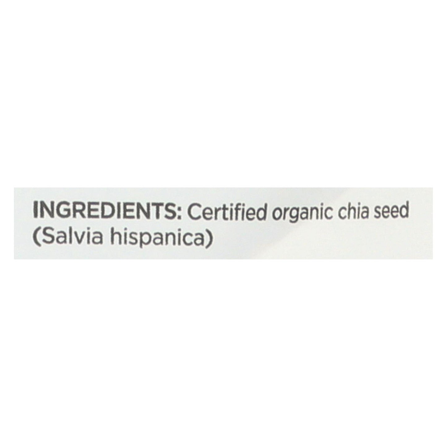 Semillas de chía de Navitas Naturals - Orgánicas - Crudas - 8 oz - Caja de 12