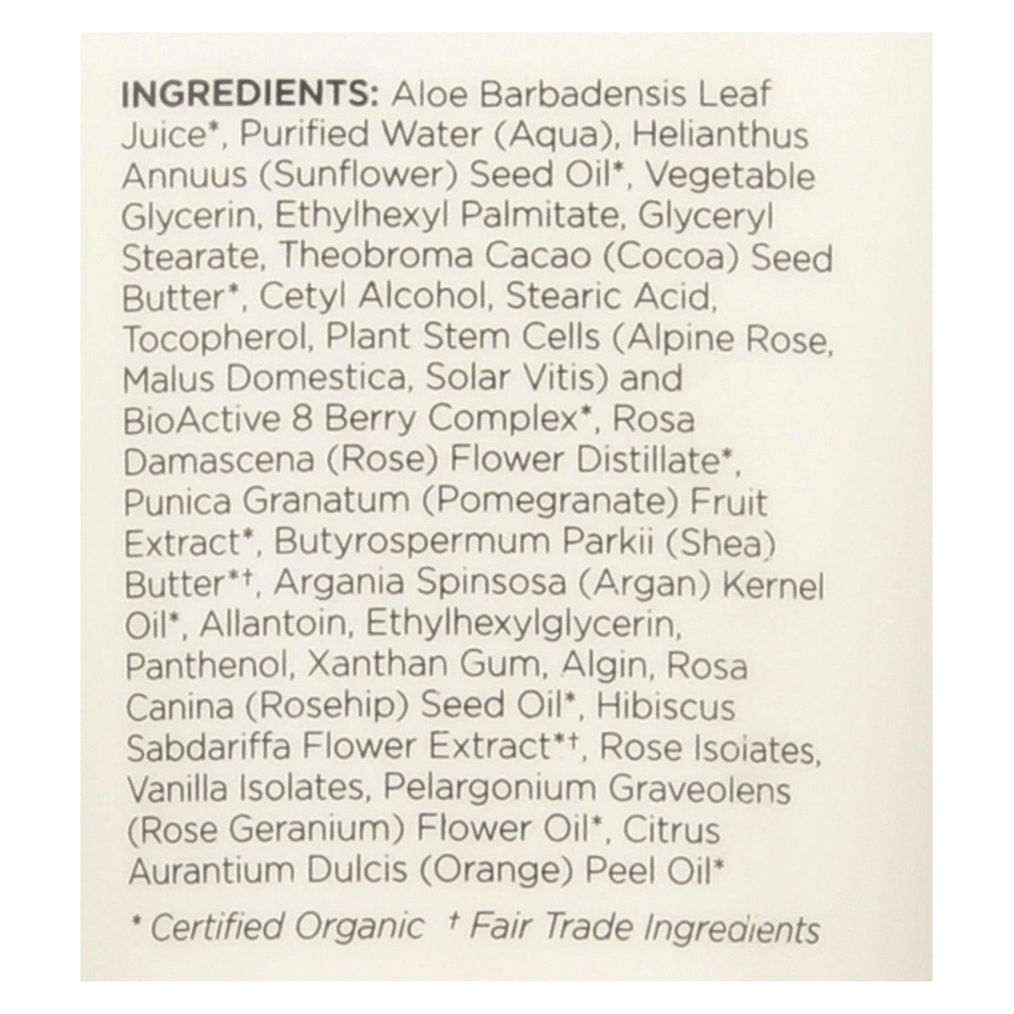 Loción corporal calmante Andalou Naturals - 1000 rosas - 8 oz