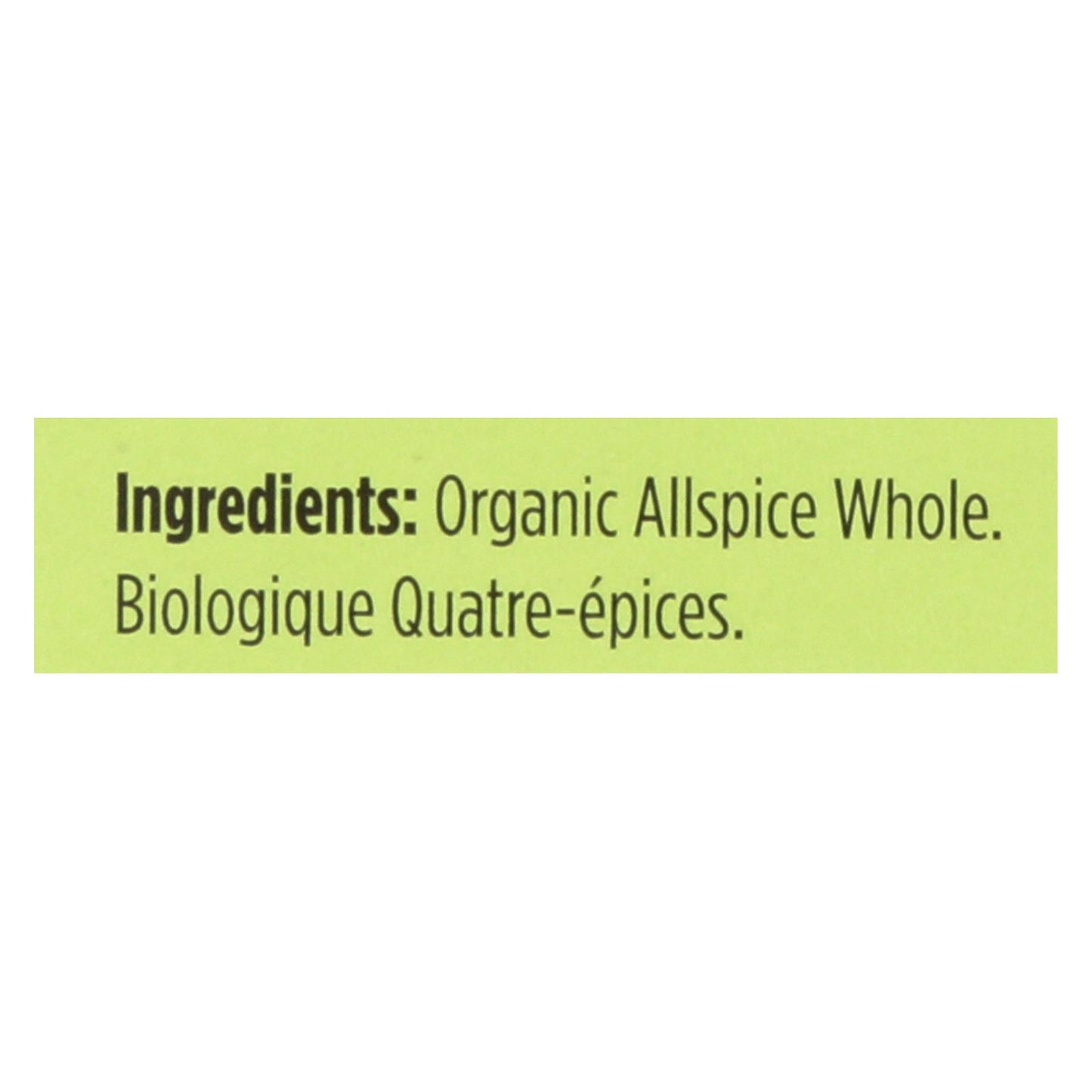 Spicely Organics - Pimienta de Jamaica orgánica - Entera - Caja de 6 - 0.3 oz.