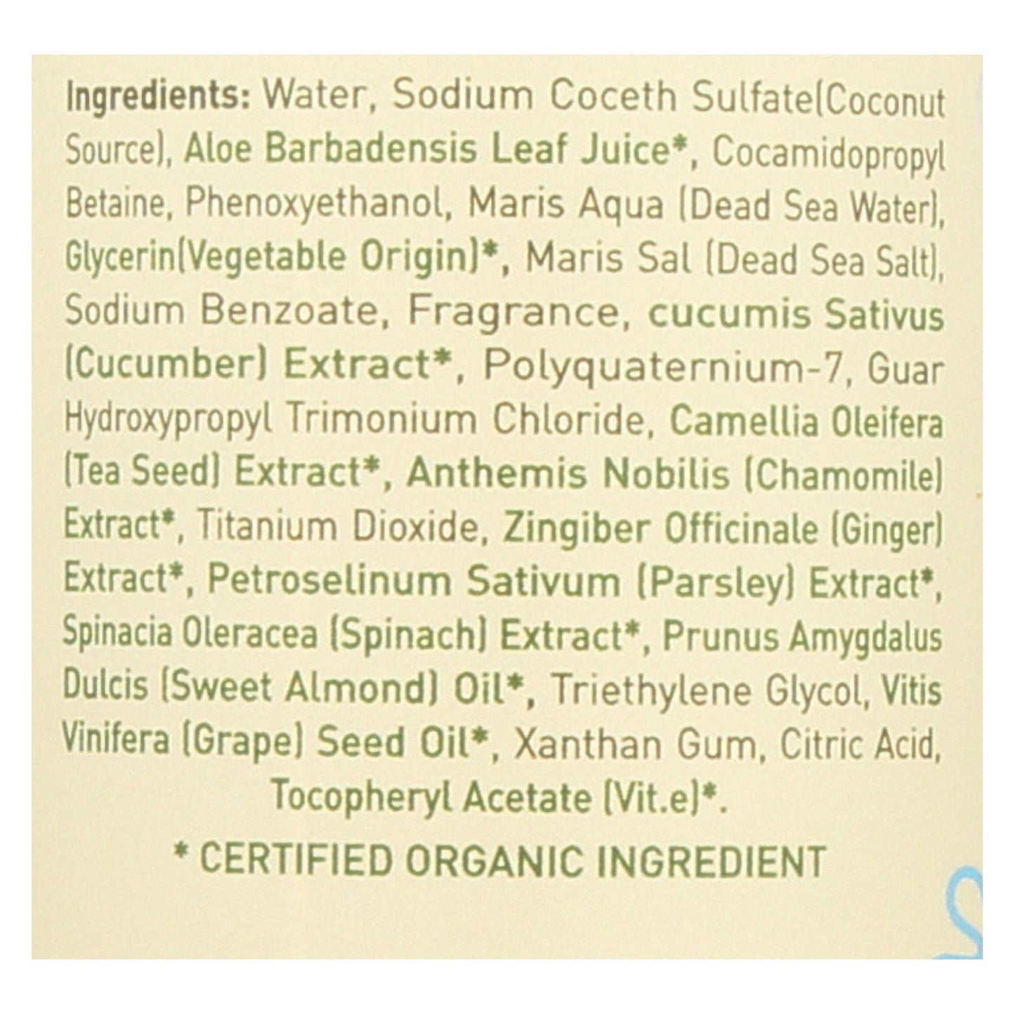 Champú Ecolove - Champú familiar de vegetales verdes para todo tipo de cabello - Caja de 1 - 17,6 fl oz.