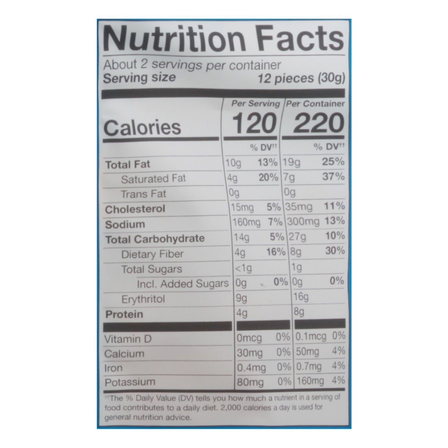 High Key - Galletas de obleas de vainilla cetogénicas - Caja de 6 unidades de 2 oz
