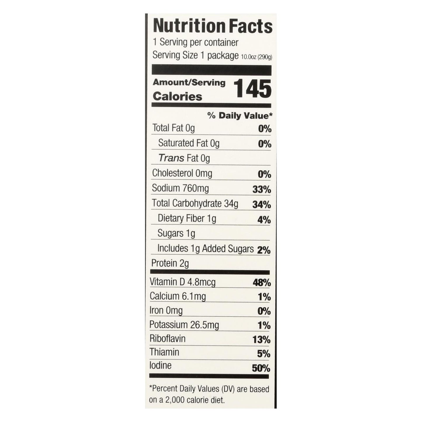 Ocean's Halo - Pho en tazón de fideos - Caja de 6 - 10 oz