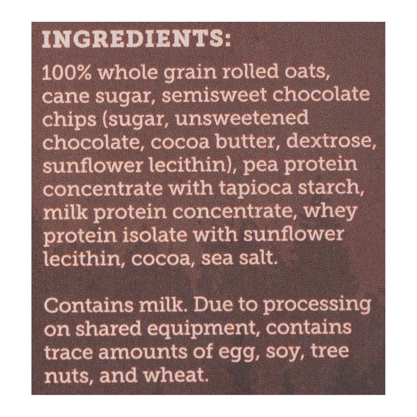 Pasteles Kodiak - Paquetes de avena con chispas de chocolate - Caja de 6-6/1,76 oz