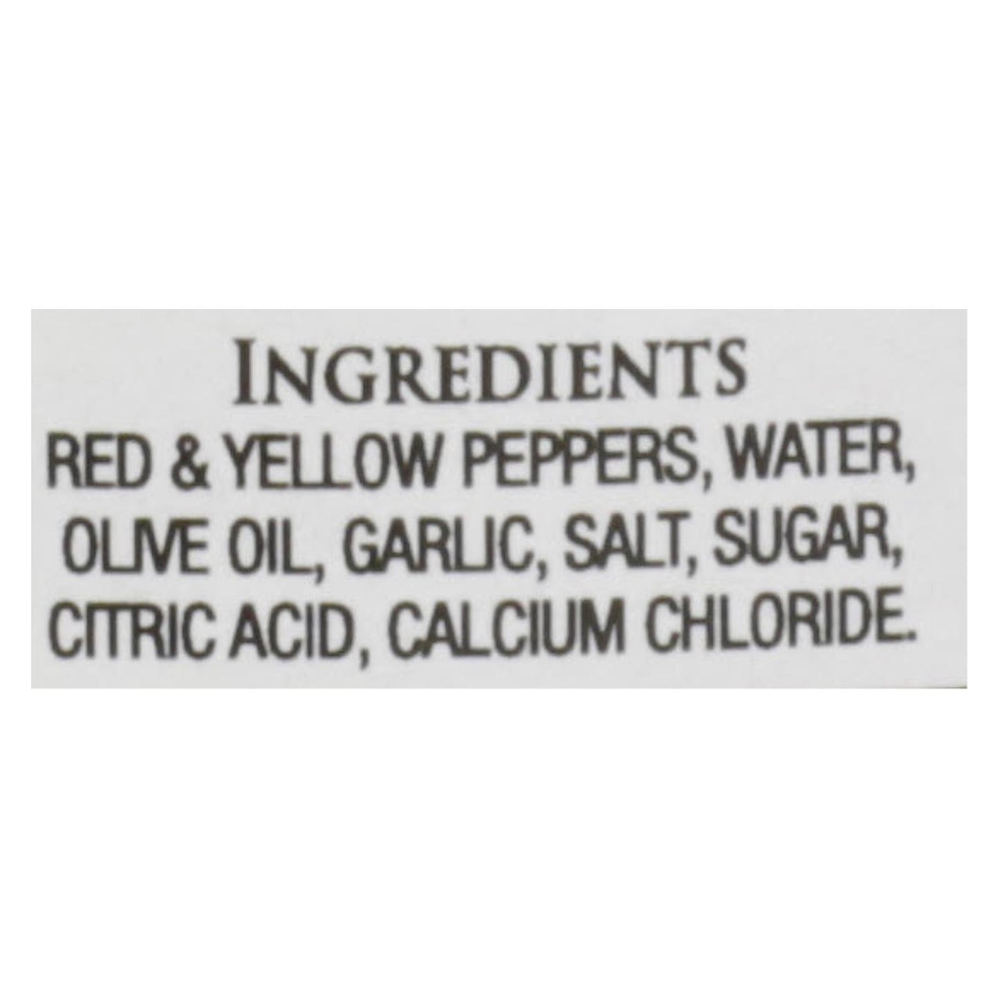 Delallo - Pimientos rojos y amarillos asados con ajo - Caja de 12-12 oz