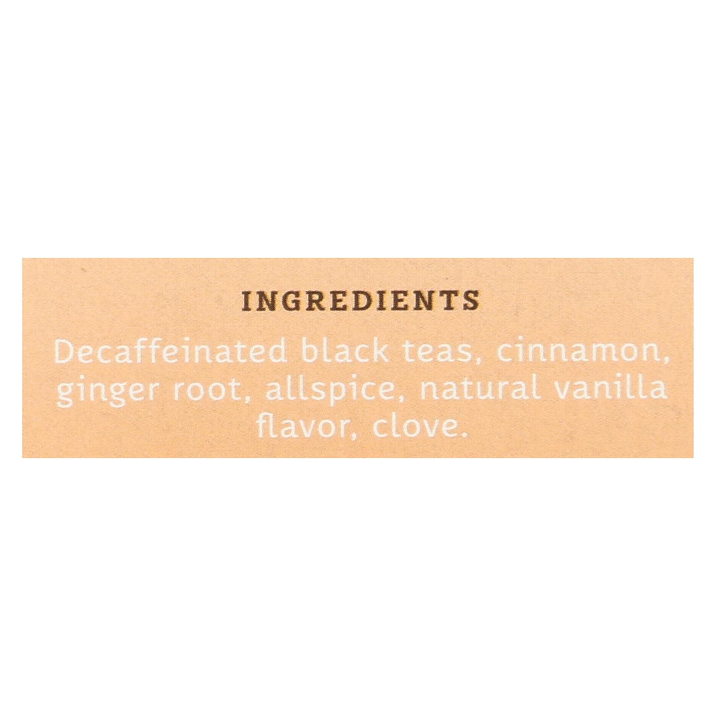 Stash Tea Vanilla Chai Decaf Tea - Case Of 6 - 18 Ct