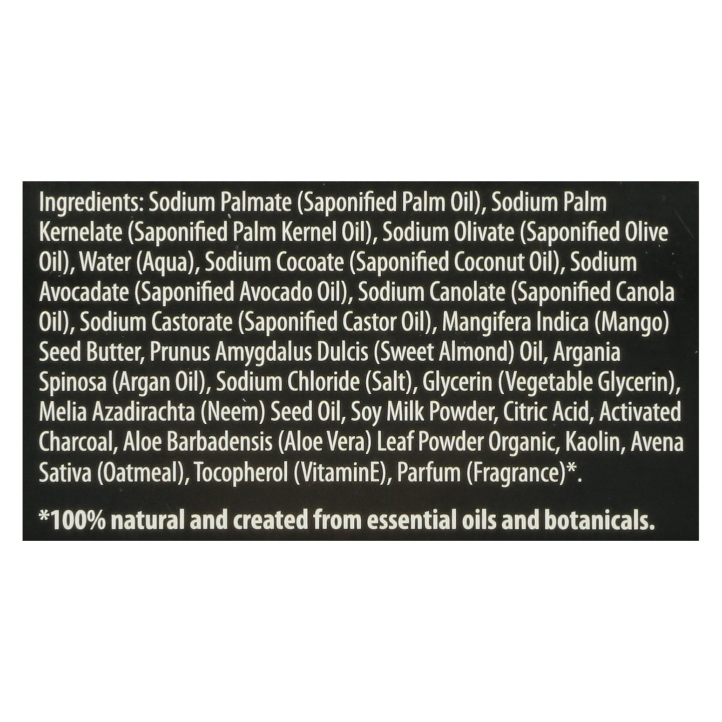 One With Nature - One Bar Actvt Charcoal - Caja de 3 - 3,5 oz