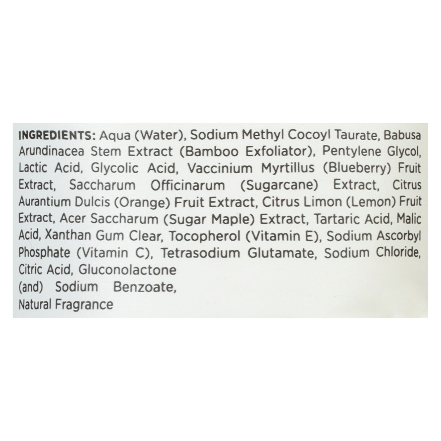 Productos Shikai - Bmboo Scrub Dtx Vanilla Latte - 1 unidad - 6 fz
