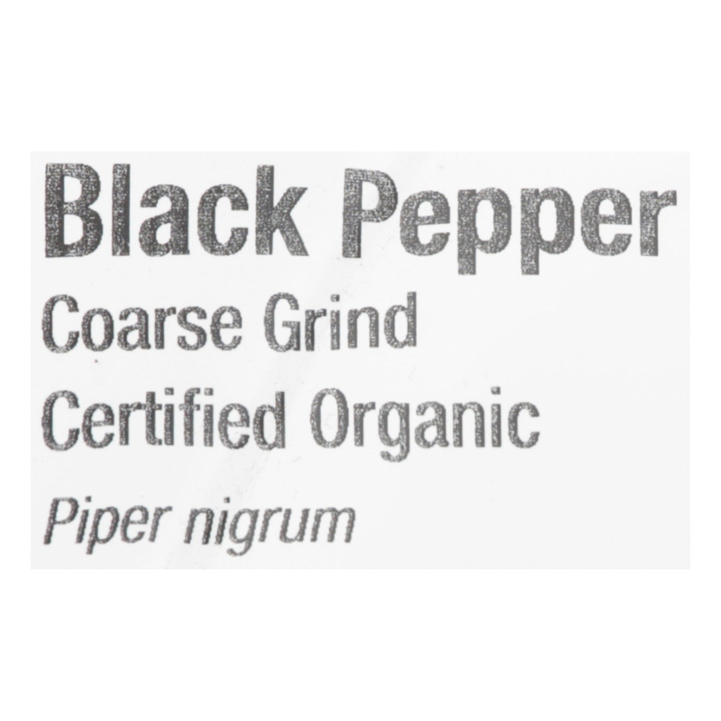 Pimienta negra gruesa orgánica Frontier Herb - Artículo a granel individual - 1 lb