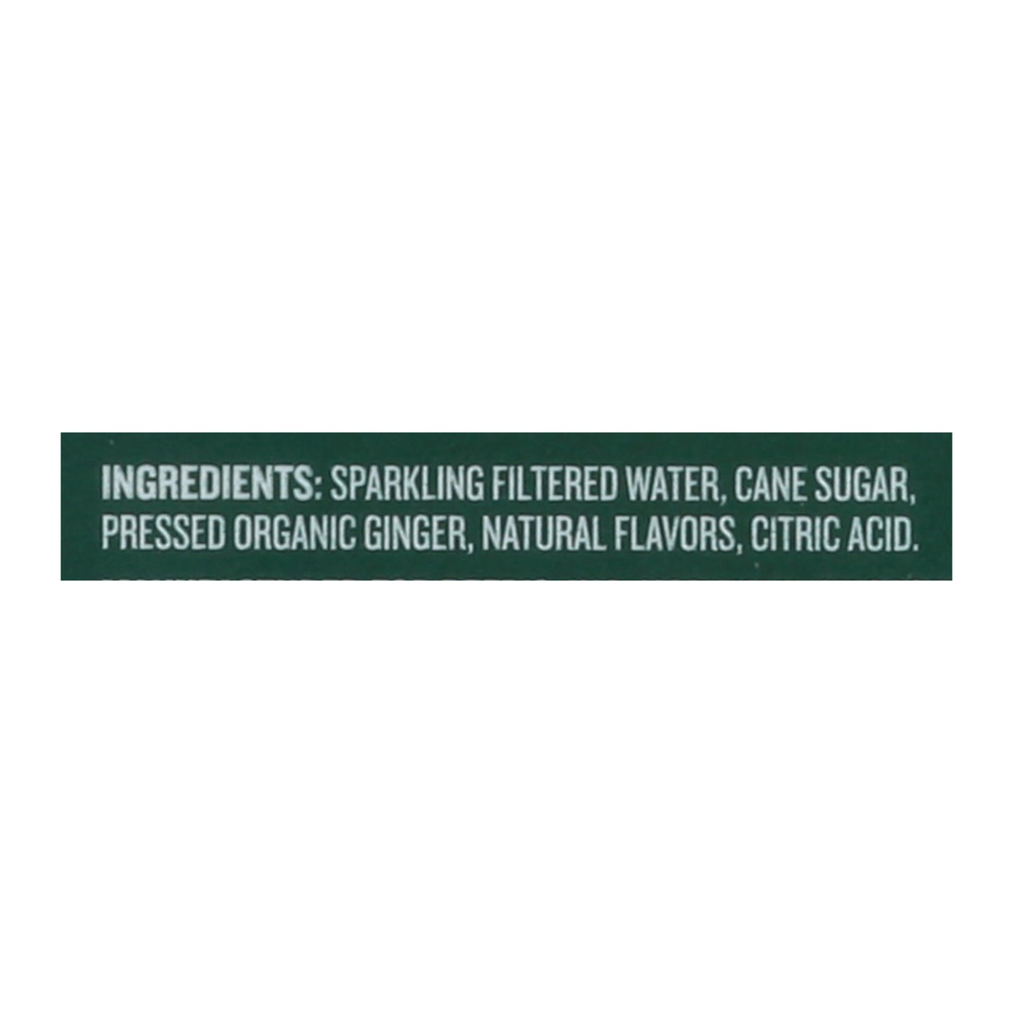 Reed's - Ginger Ale Real Sleek - Caja de 6-4/12 Fz