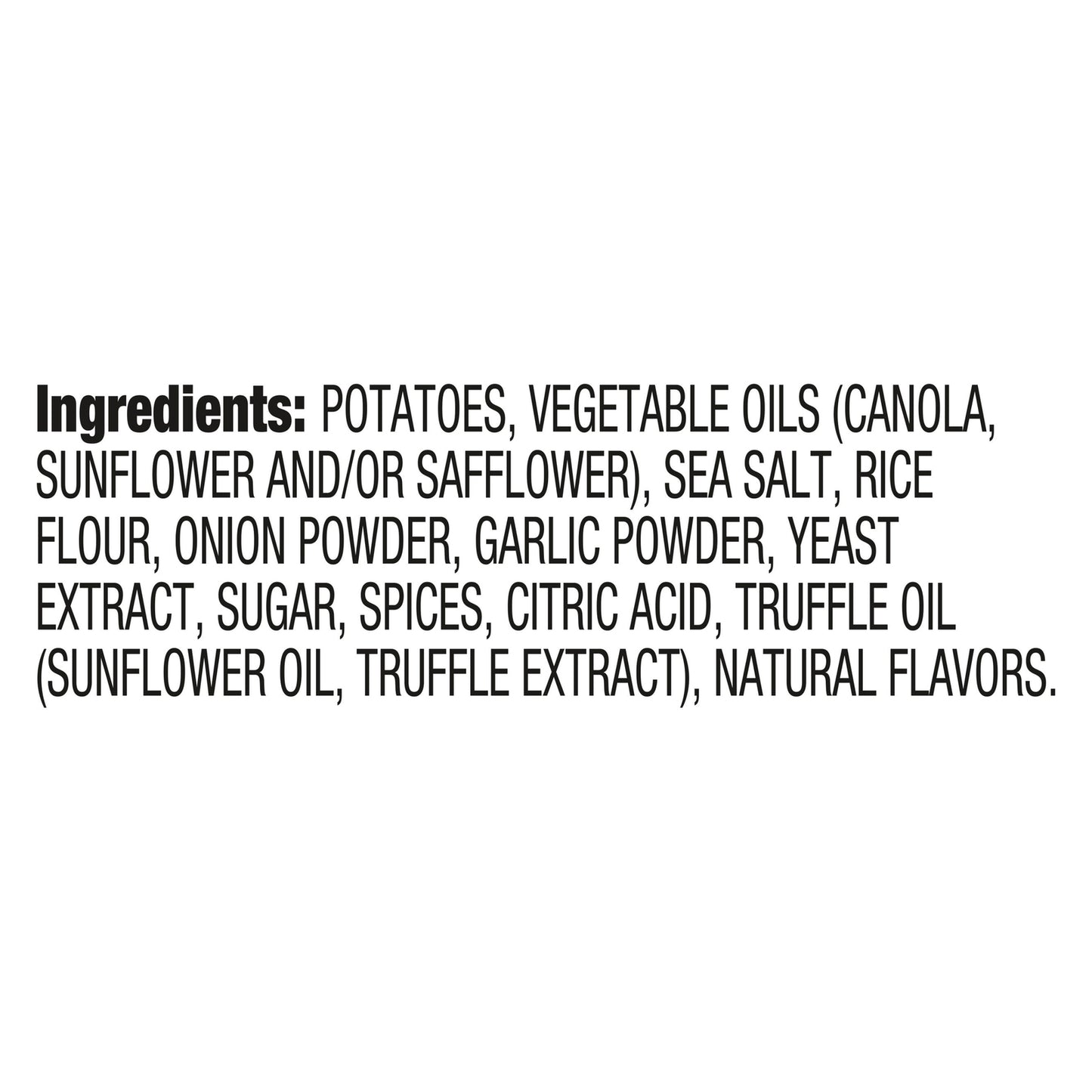 Chips de sal marina Krinkle Truff de la marca Kettle, caja de 15 unidades de 5 oz