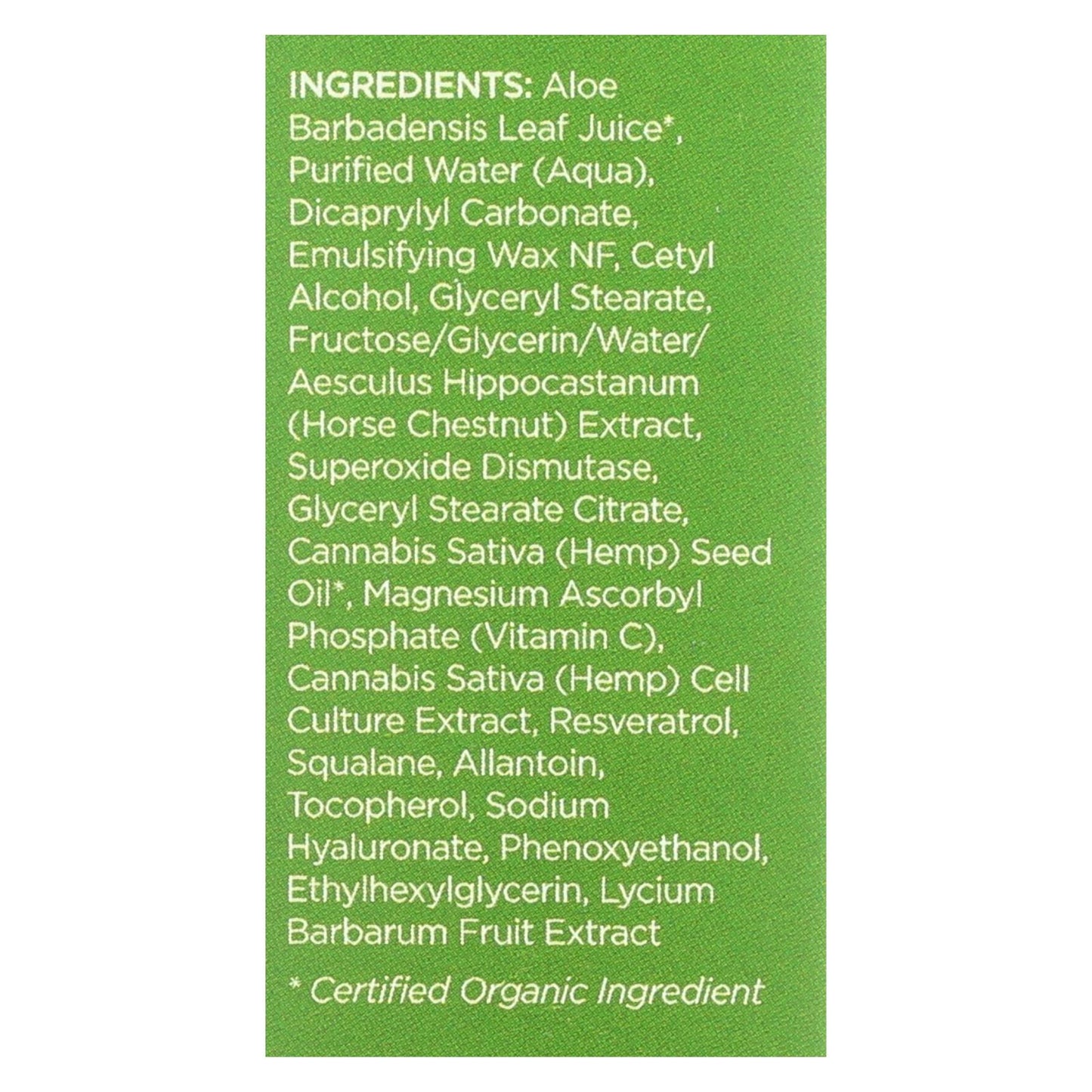 Andalou Naturals - Crema para ojos Cannacell D.puff - 0,6 fl oz.