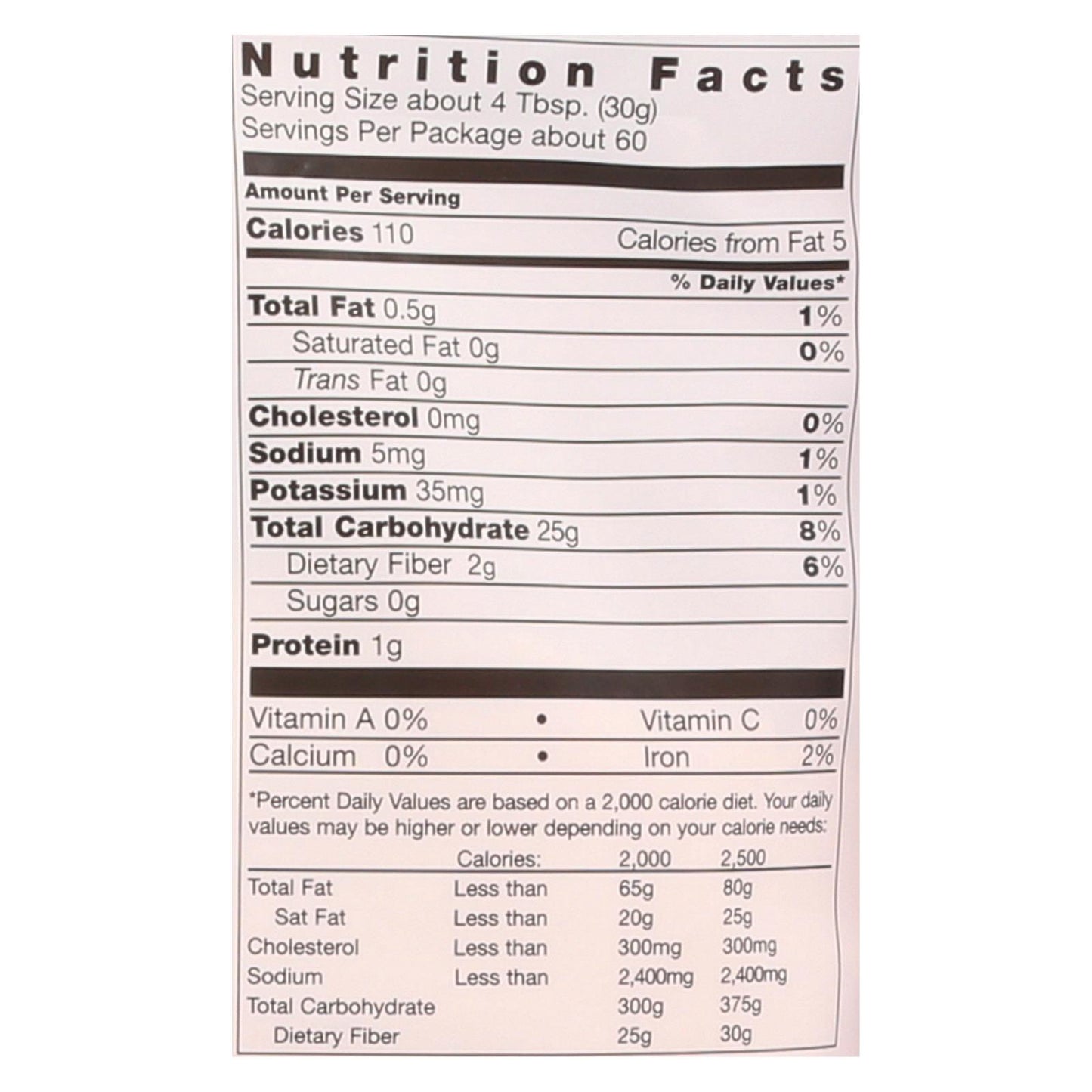 Productos de Pamela - Mezcla artesanal multiuso - Harina - Caja de 3 - 4 libras